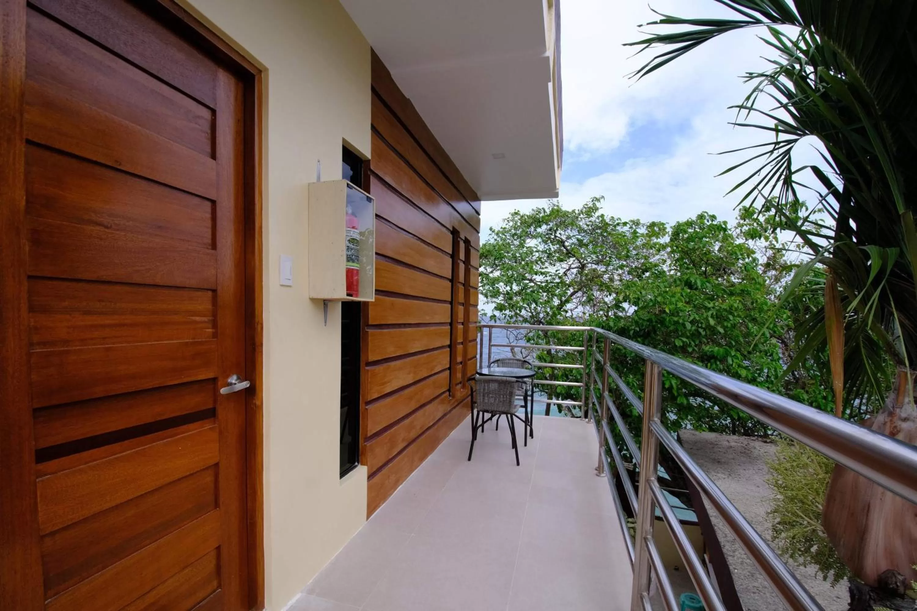 Balcony/Terrace in Melronz inn