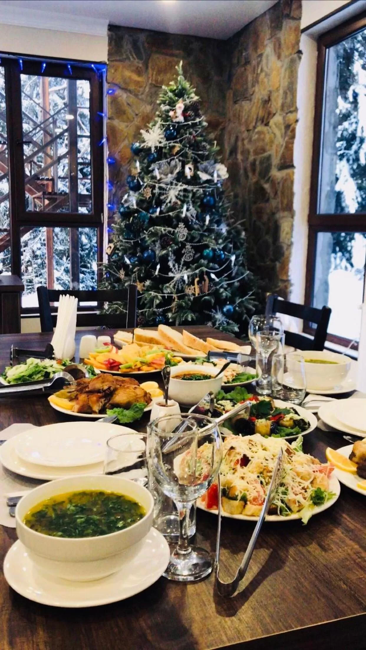 Breakfast in Hotel Shgedi Mestia