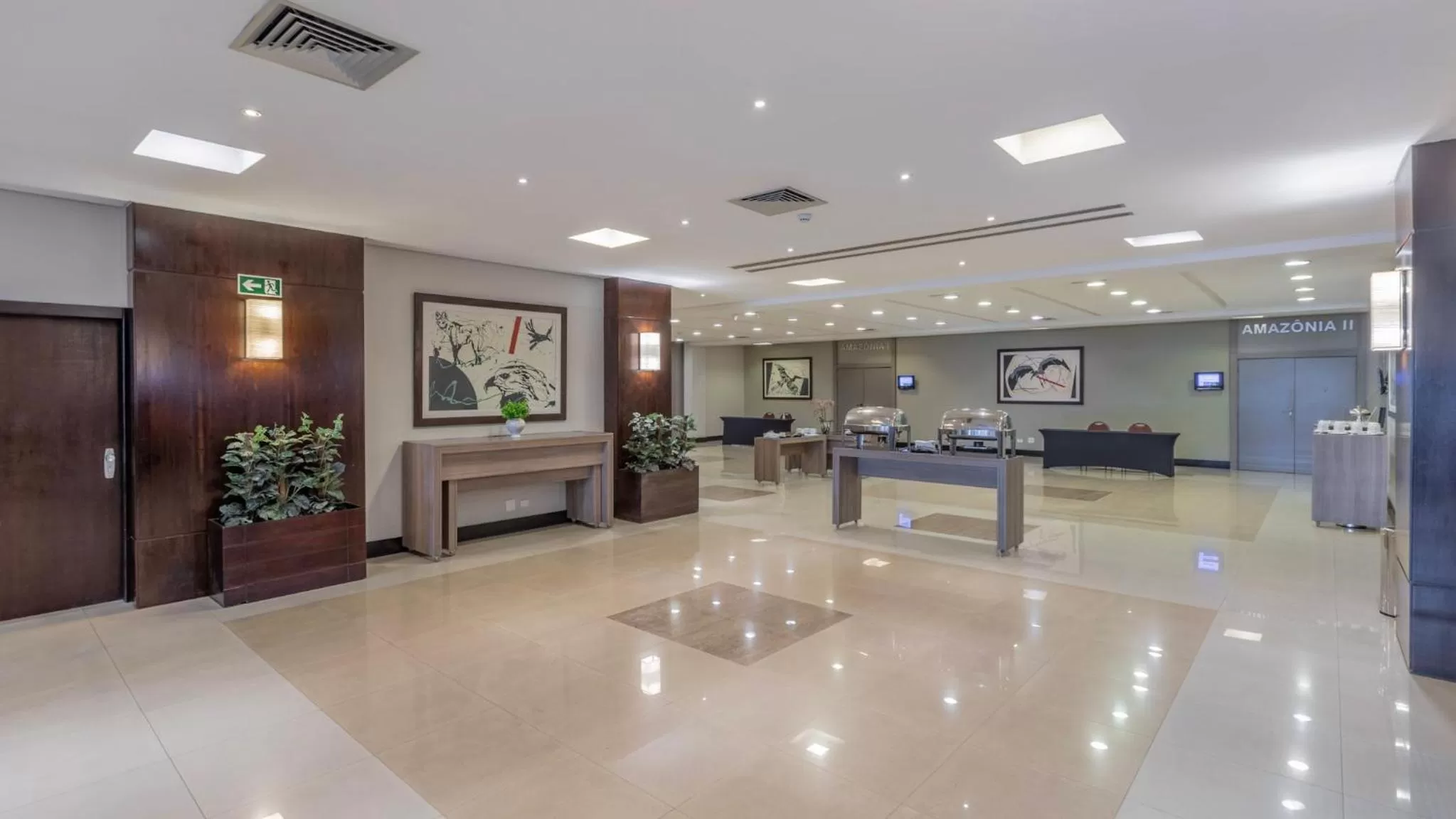 Lobby or reception in Hotel Deville Prime Cuiabá