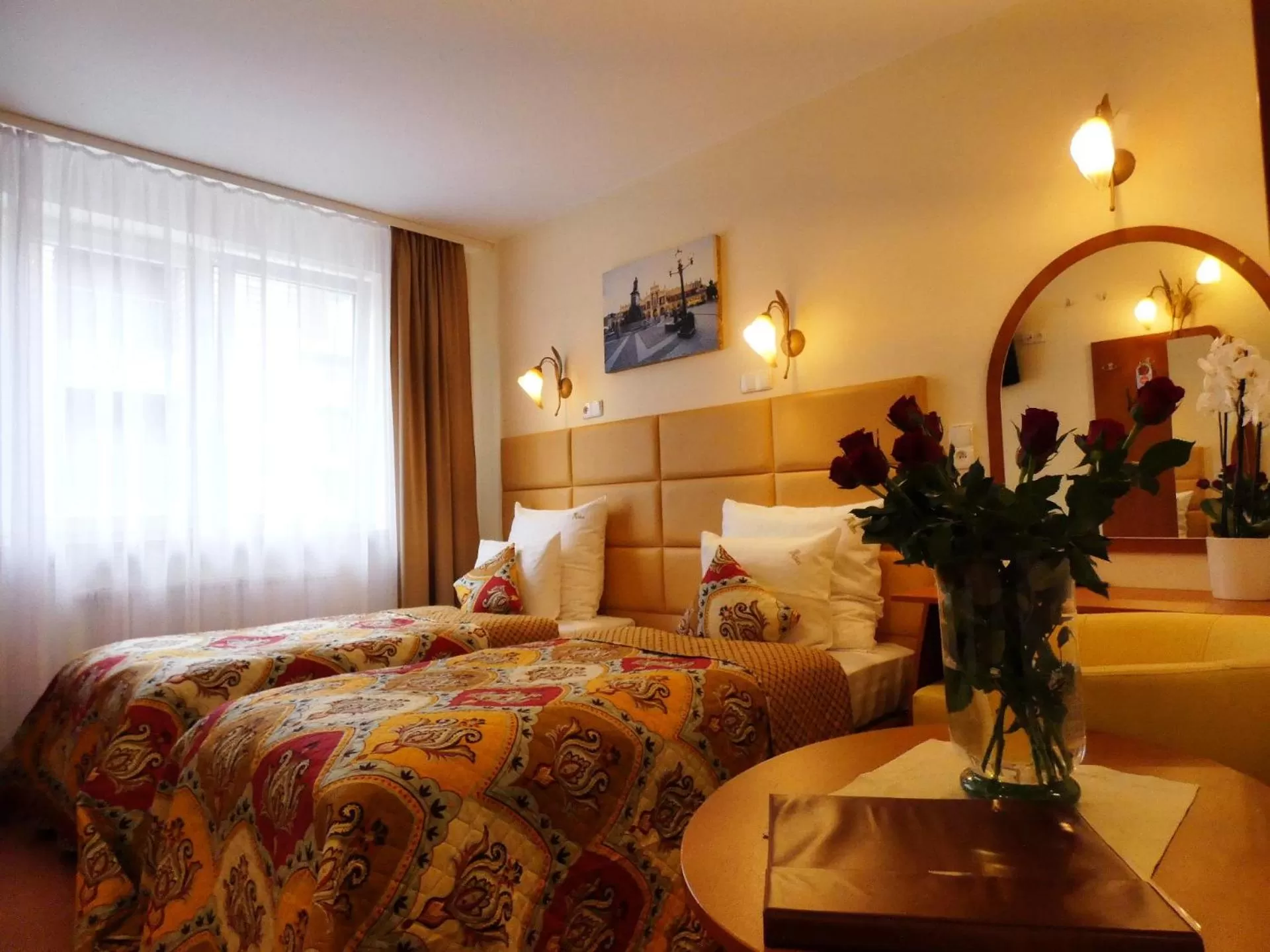 Bed in Aparthotel Adler