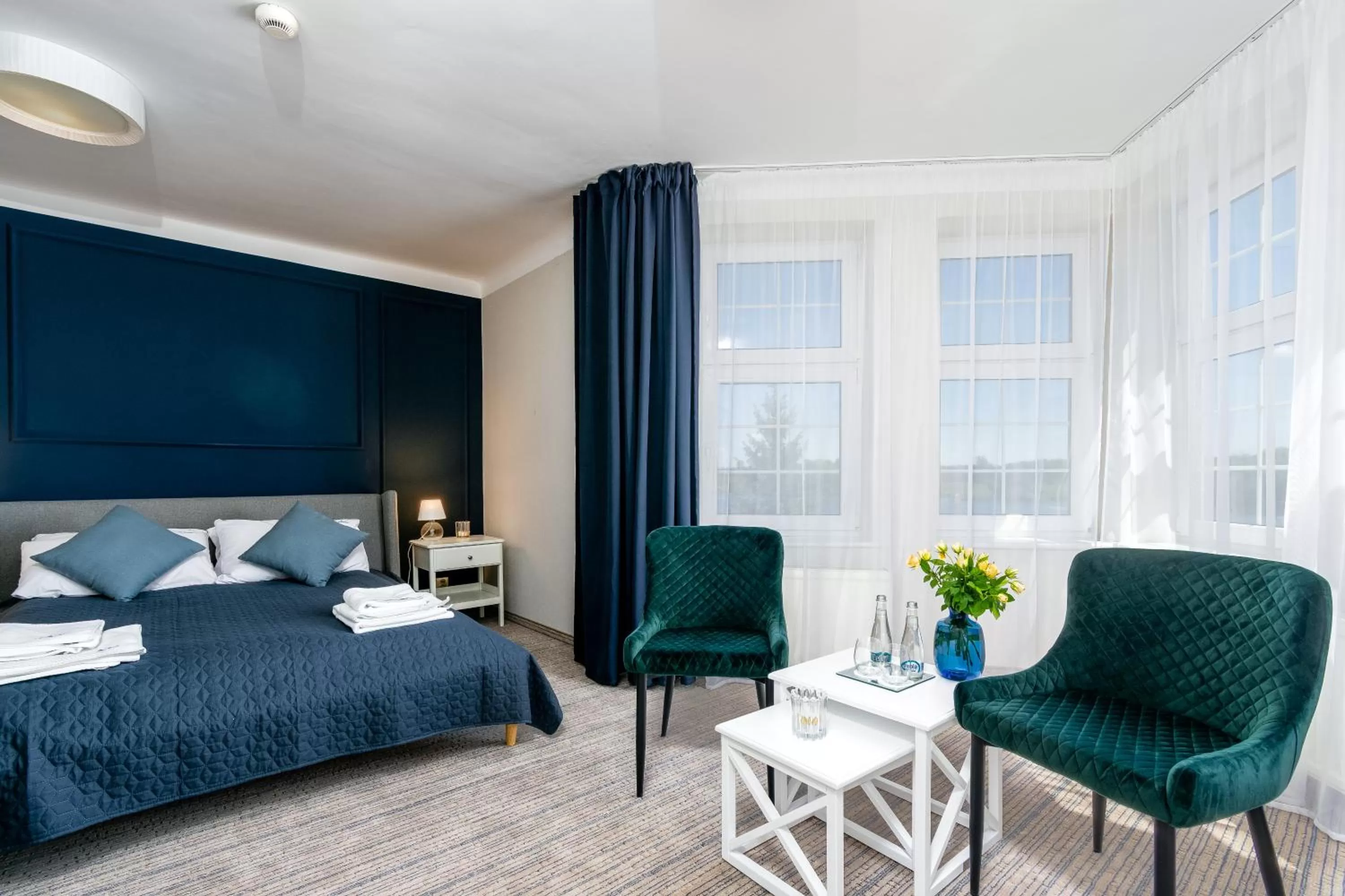 Photo of the whole room, Bed in JACHTOWA Hotel i Restauracja