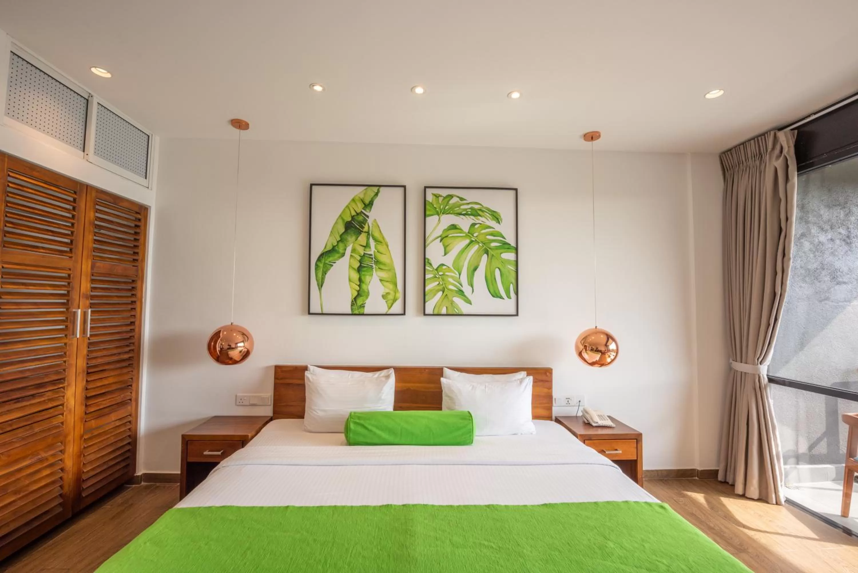 Bed in Agnus Unawatuna