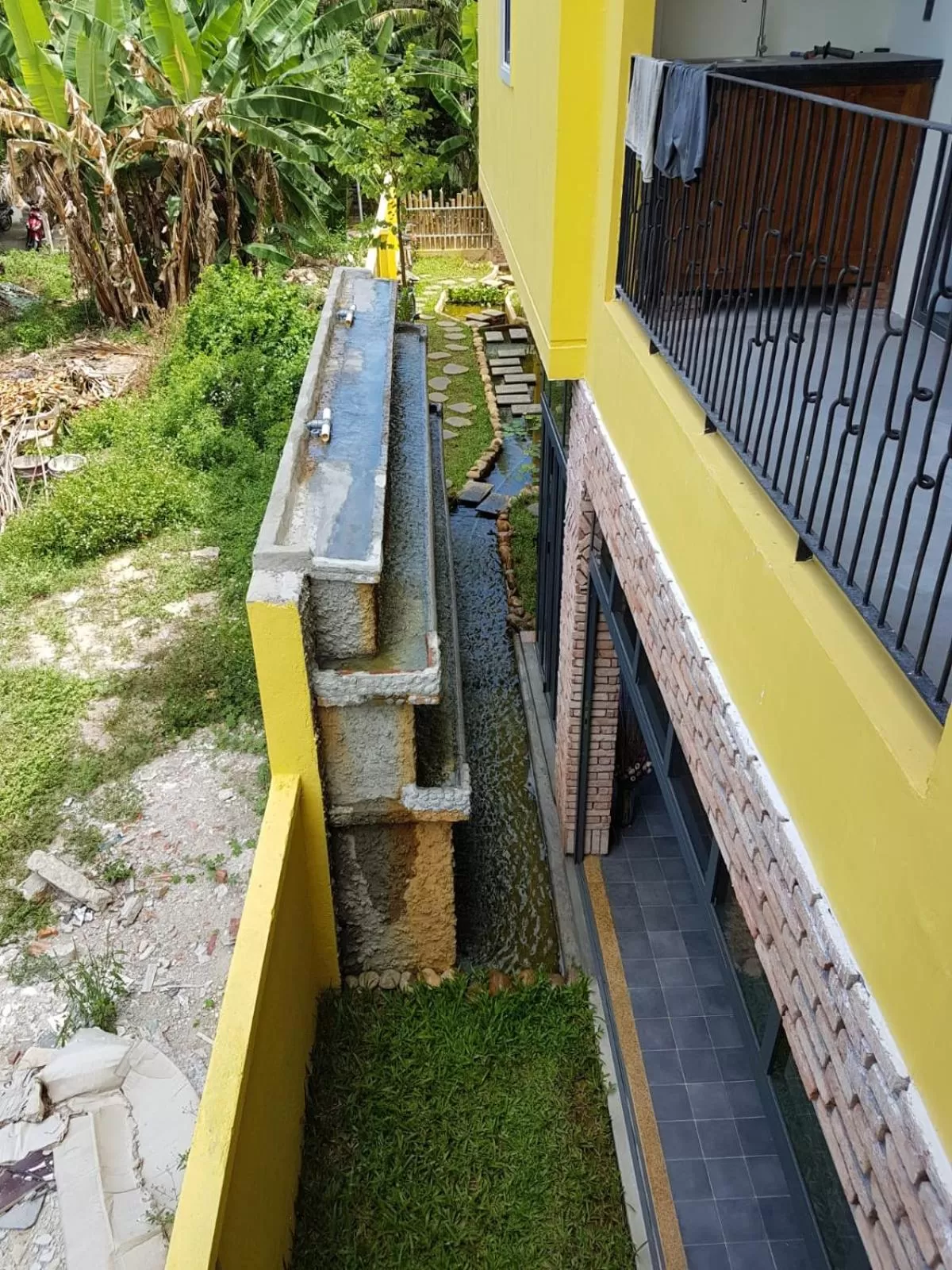 Garden view in Pink Tulip Hoi An