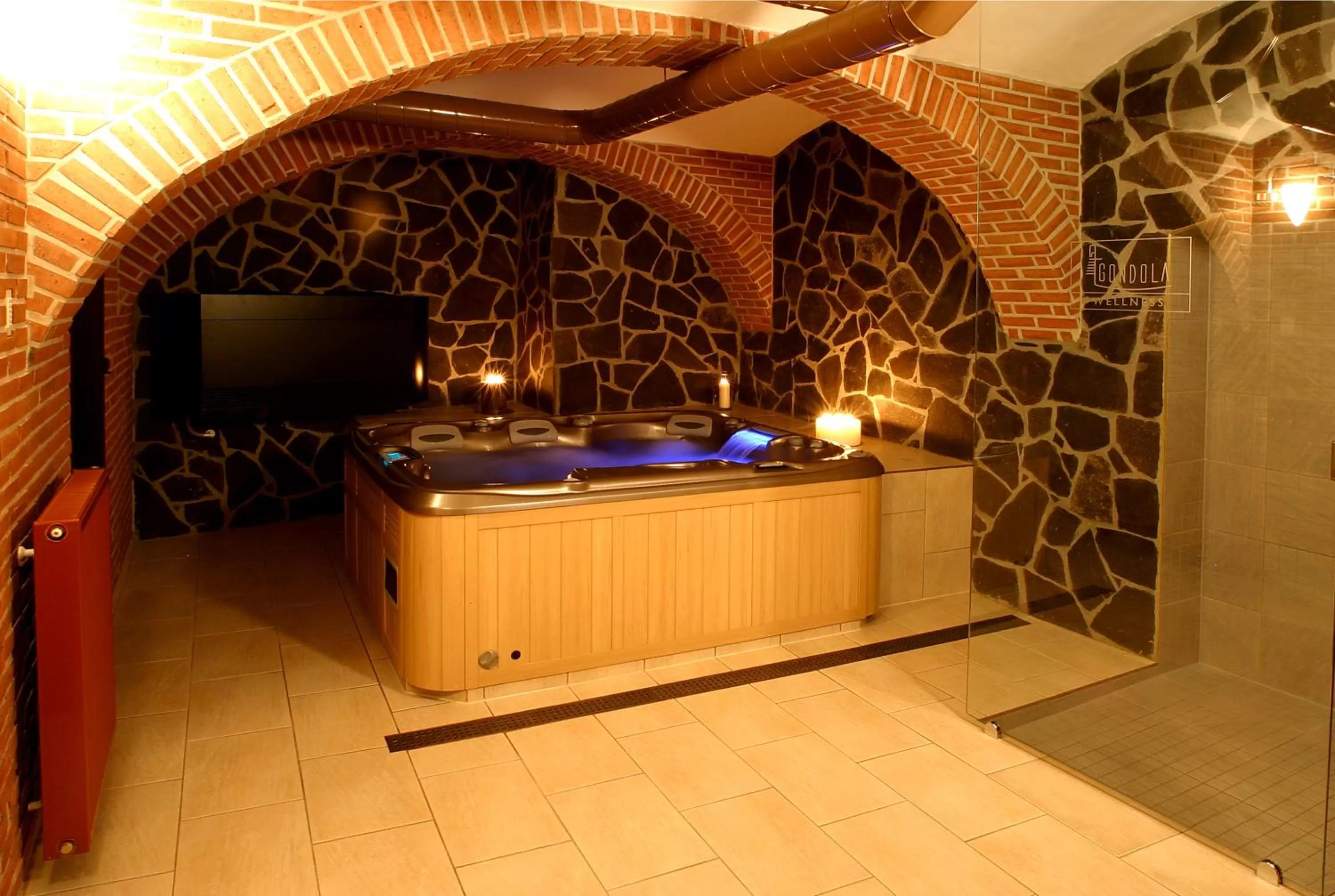 Spa and wellness centre/facilities in Wellness Hotel Gondola
