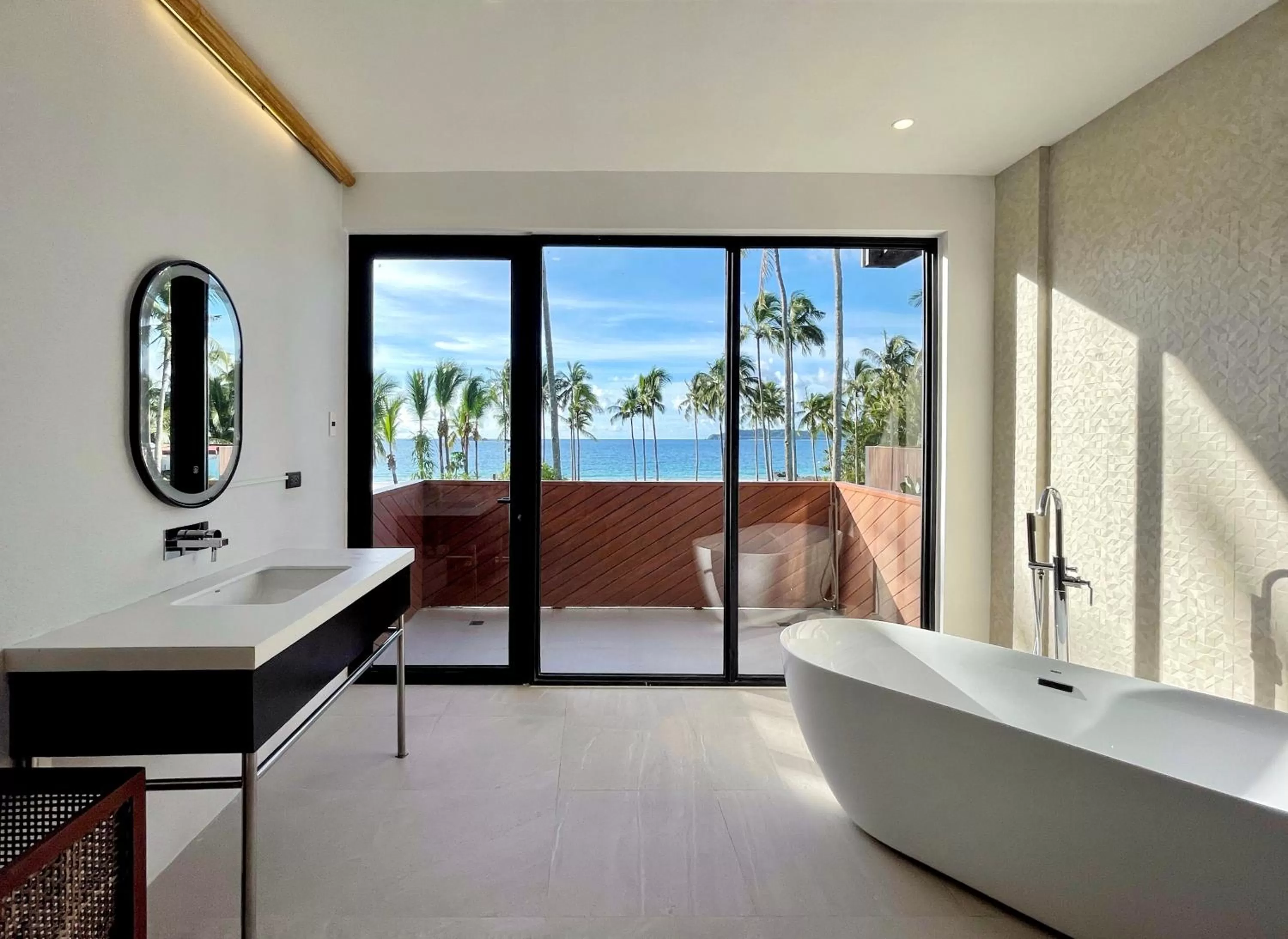 Bathroom in Nacpan Beach Resort Managed by H Hospitality Group
