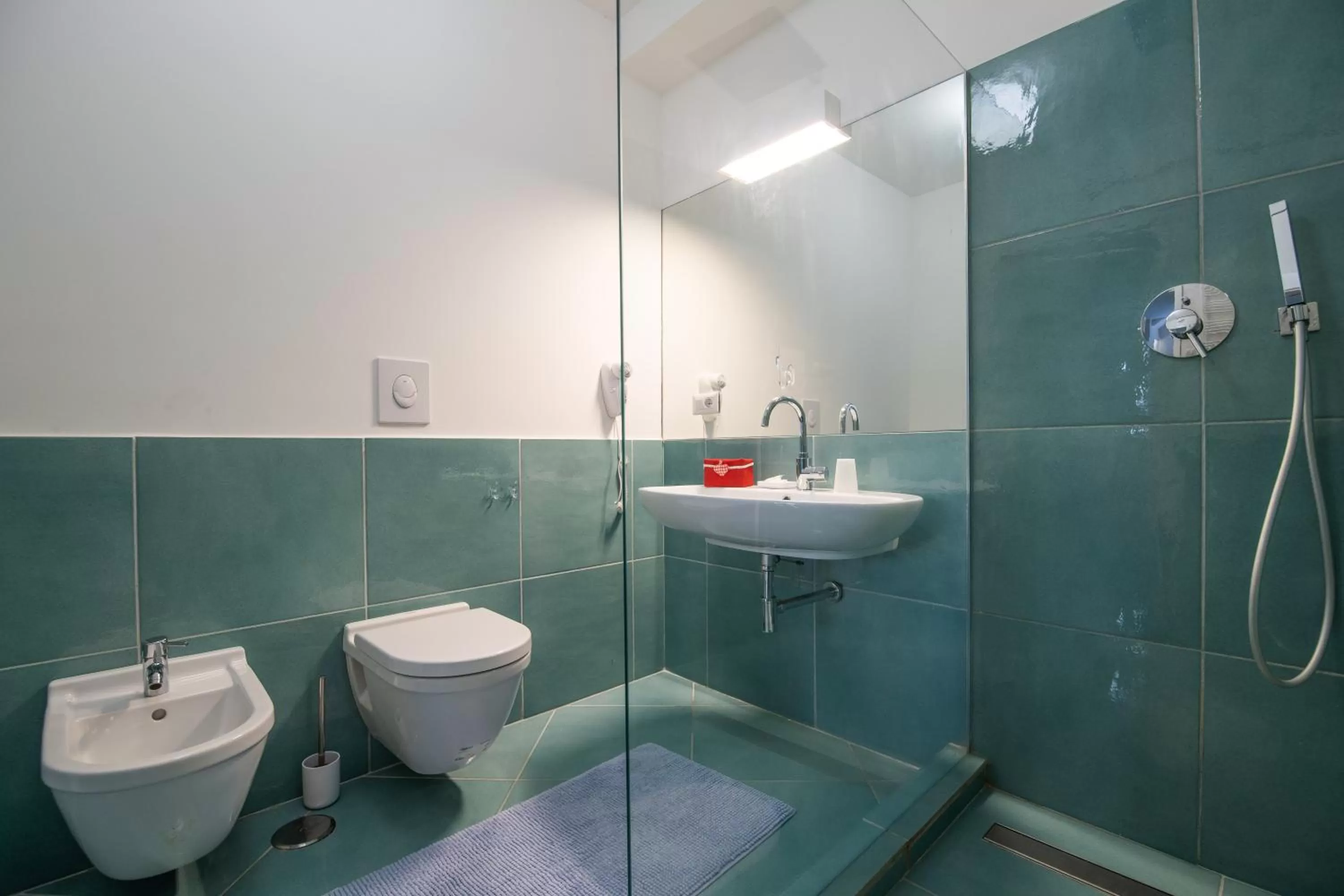 Bathroom in Il Papavero Residence Arbostella