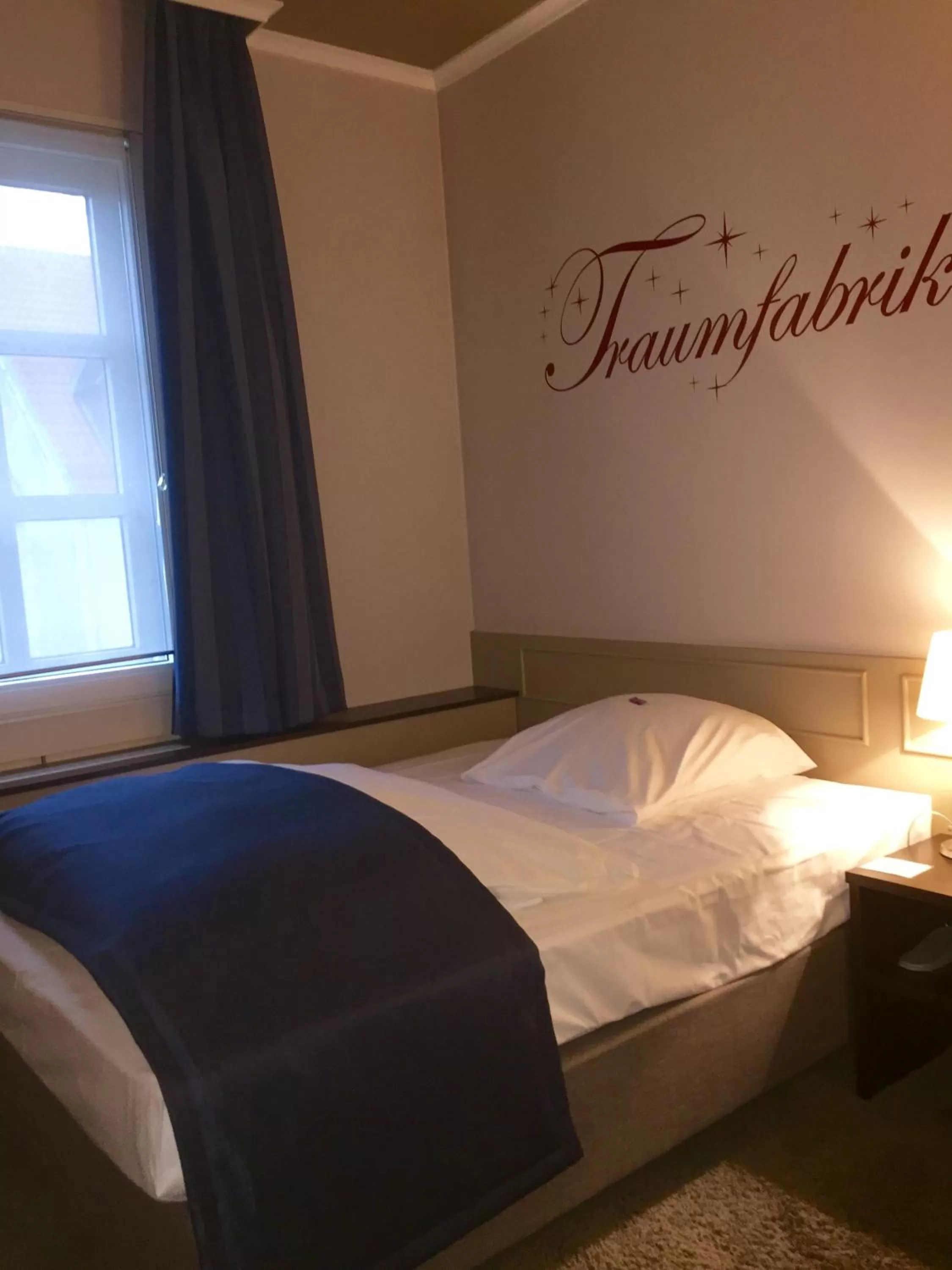 Bed in Hotel Lippischer Hof