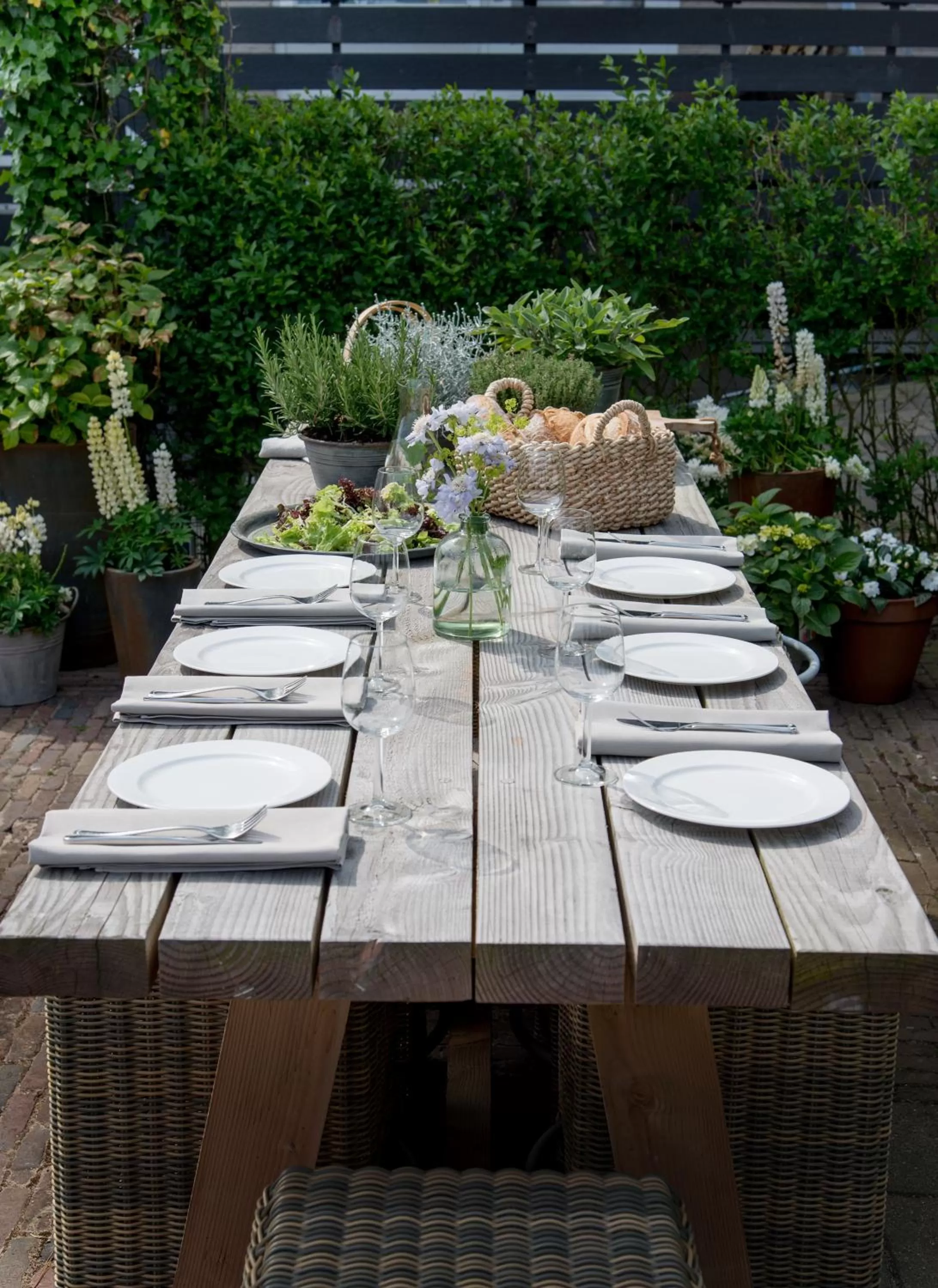 Patio in Hotel Zonne