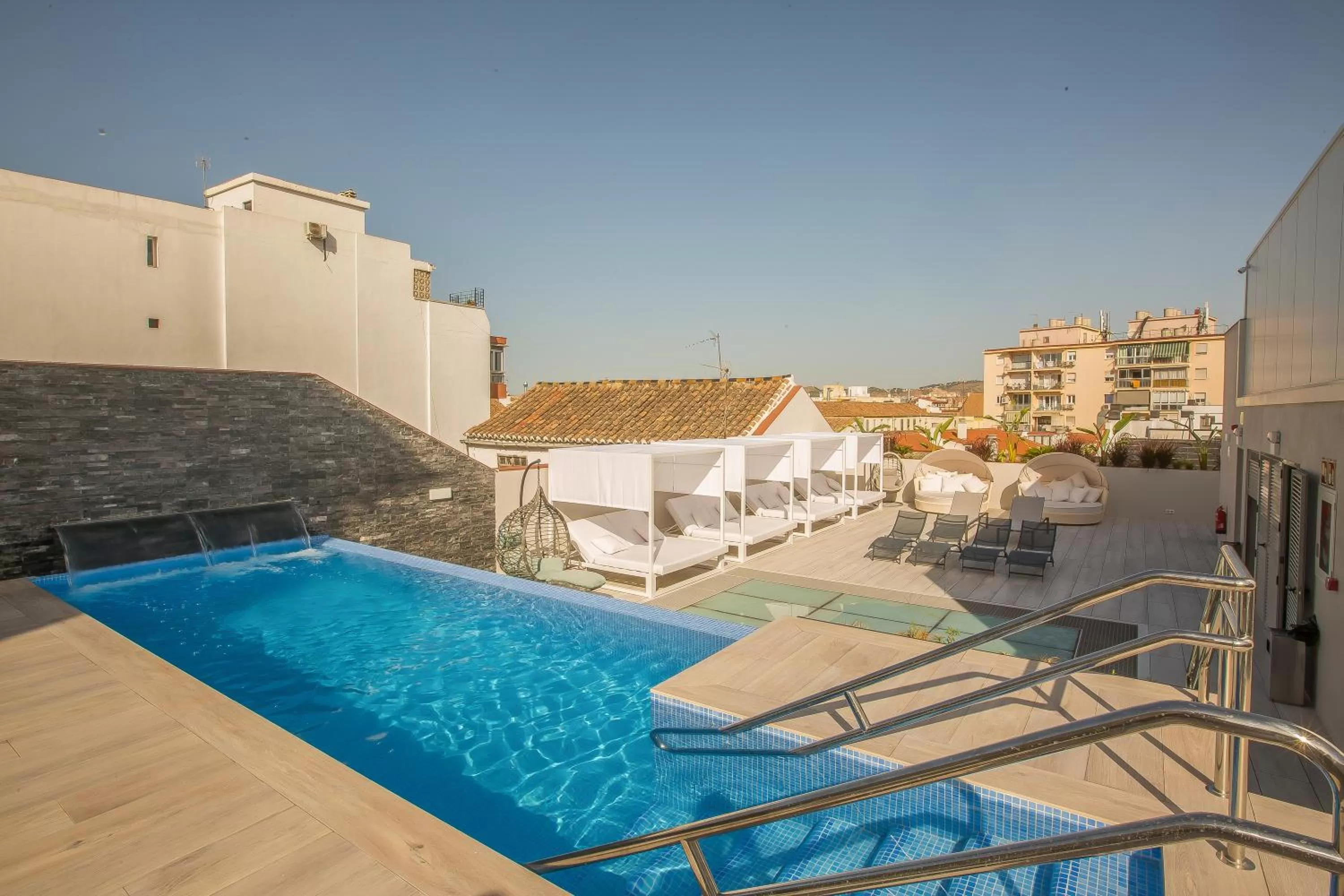 Swimming pool in Hotel Brö-Adults Recommended