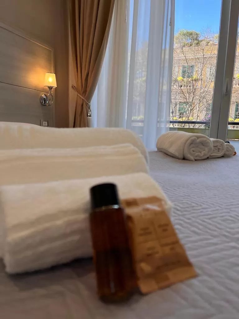 Bed in B&B Margherita