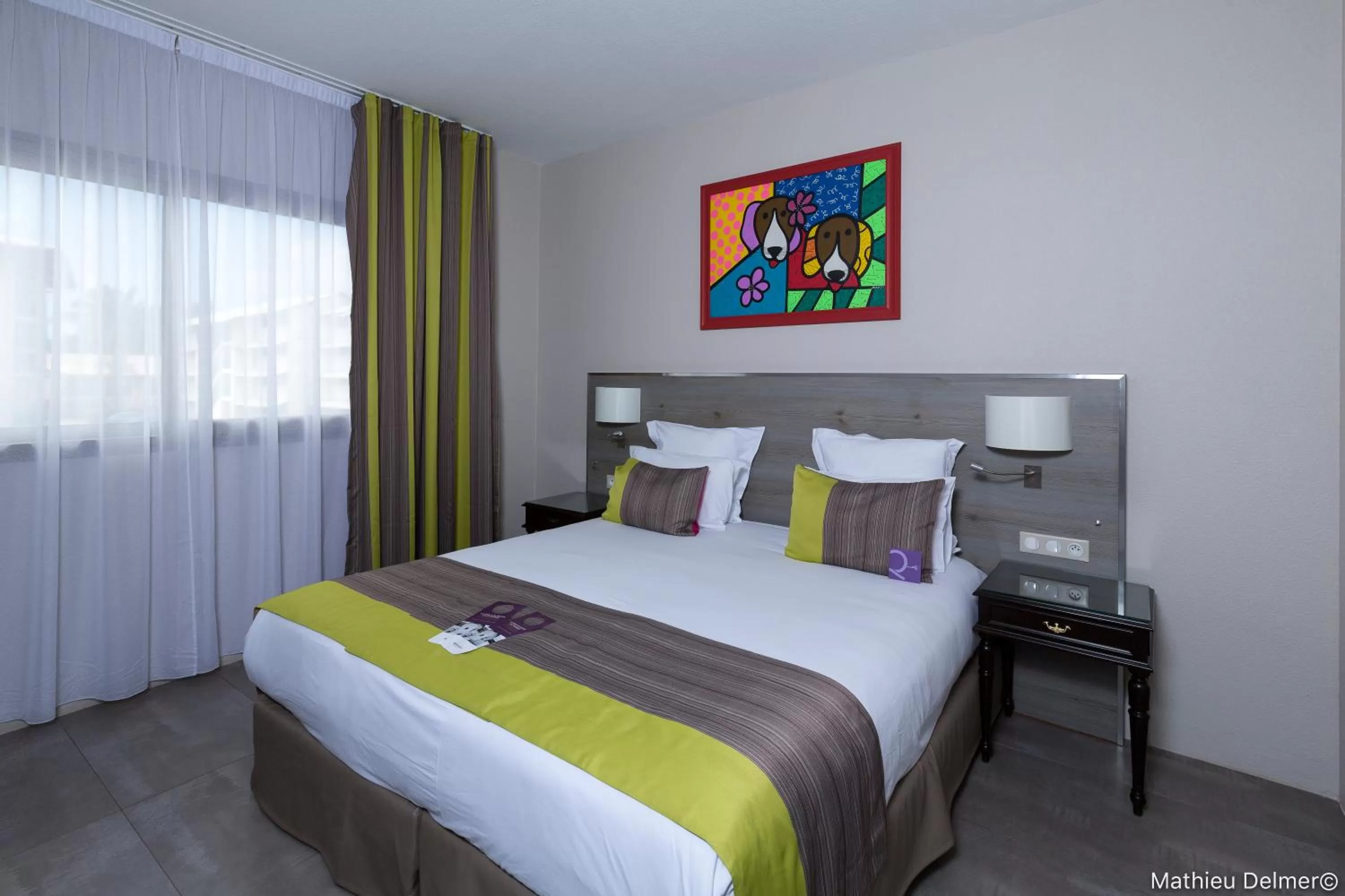 Bed in Mercure Cayenne Royal Amazonia