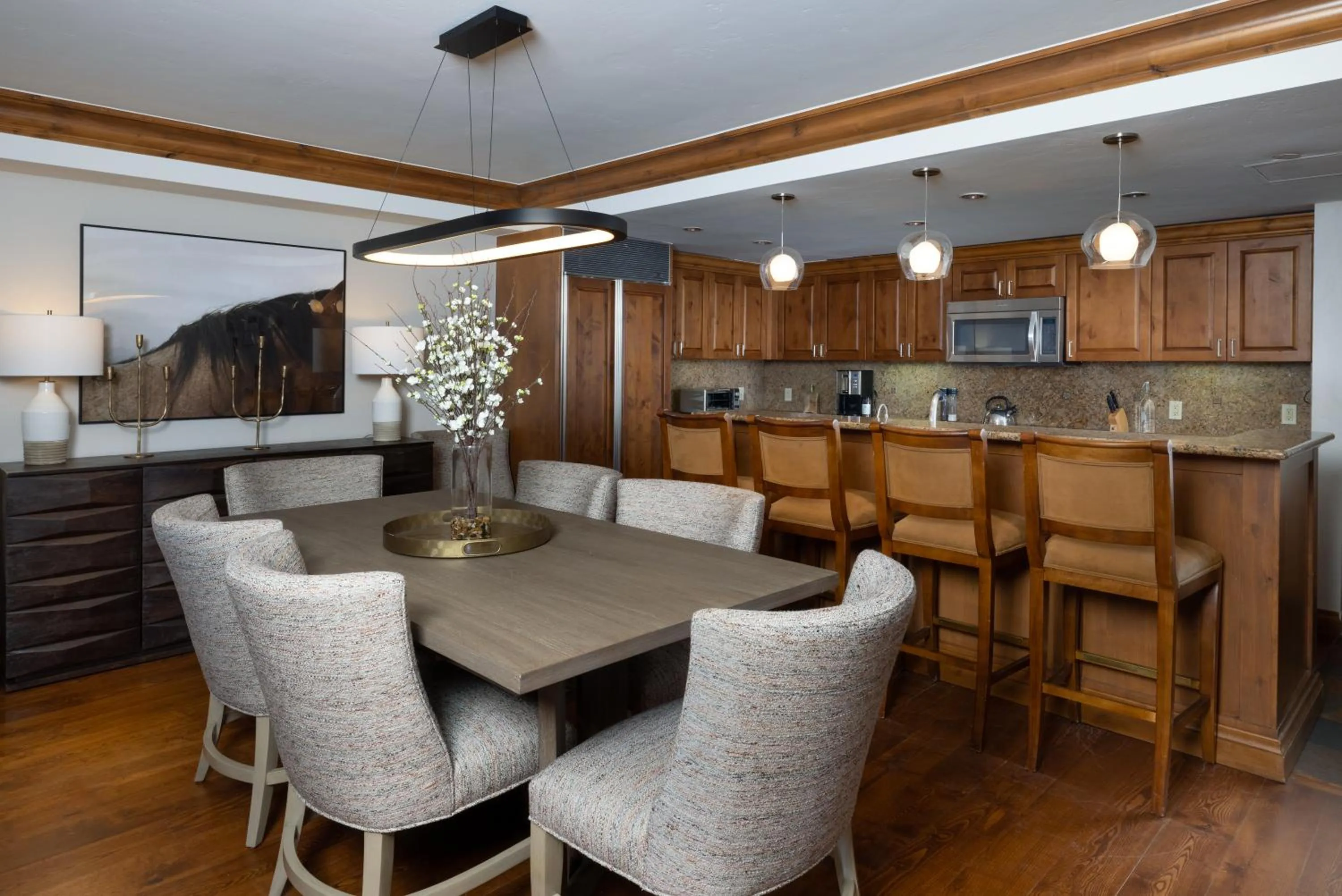 kitchen in Gravity Haus Vail