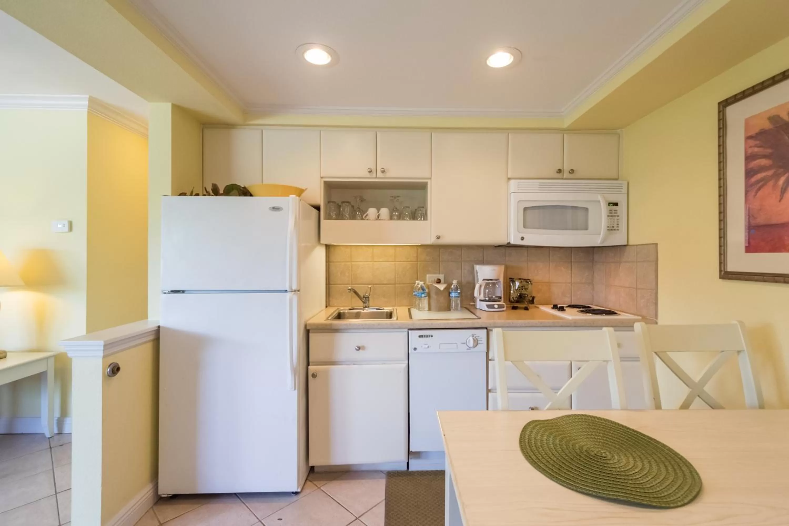 Kitchen or kitchenette in Inn at the Beach-Venice FLORIDA