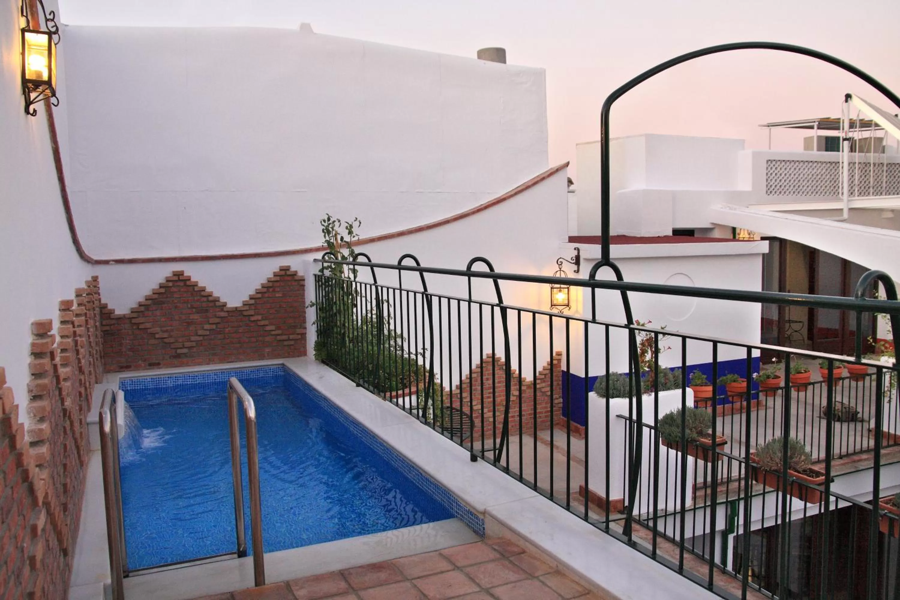 Swimming pool in Casa Baños de la Villa