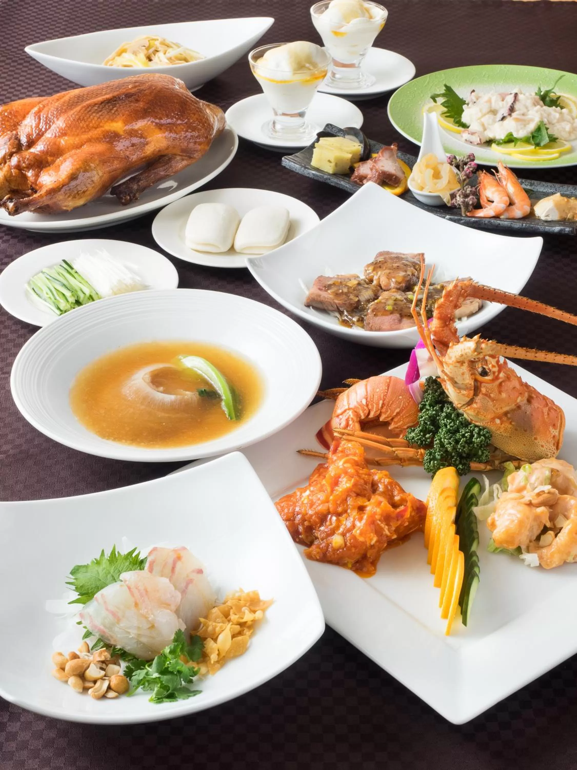 Food in Hotel Sun White