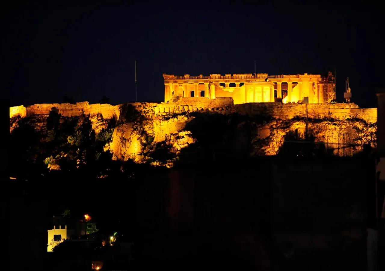 Balcony/Terrace in Live in Athens, PSYRRI Central Apartments