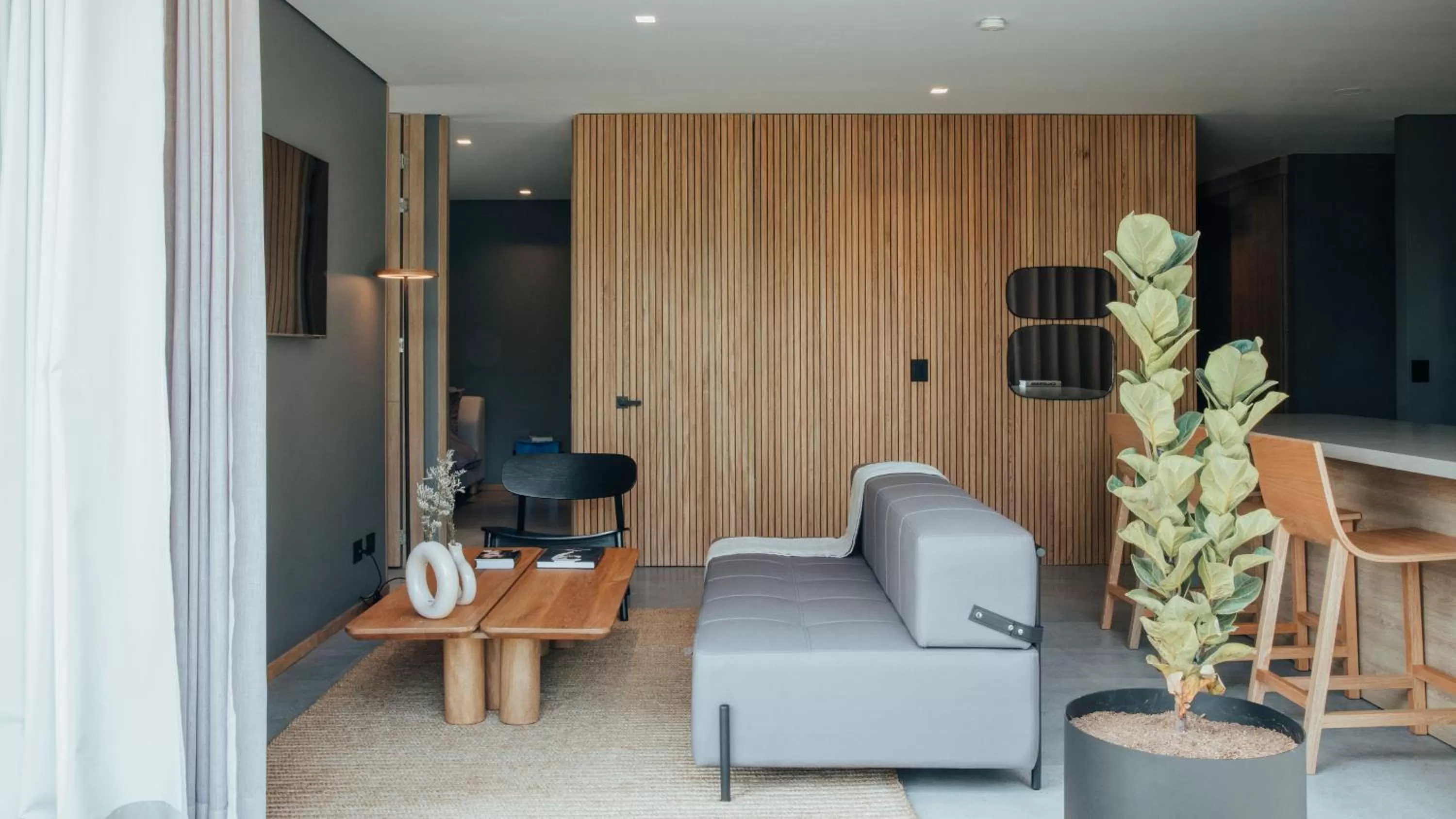 Seating area in Wake Living