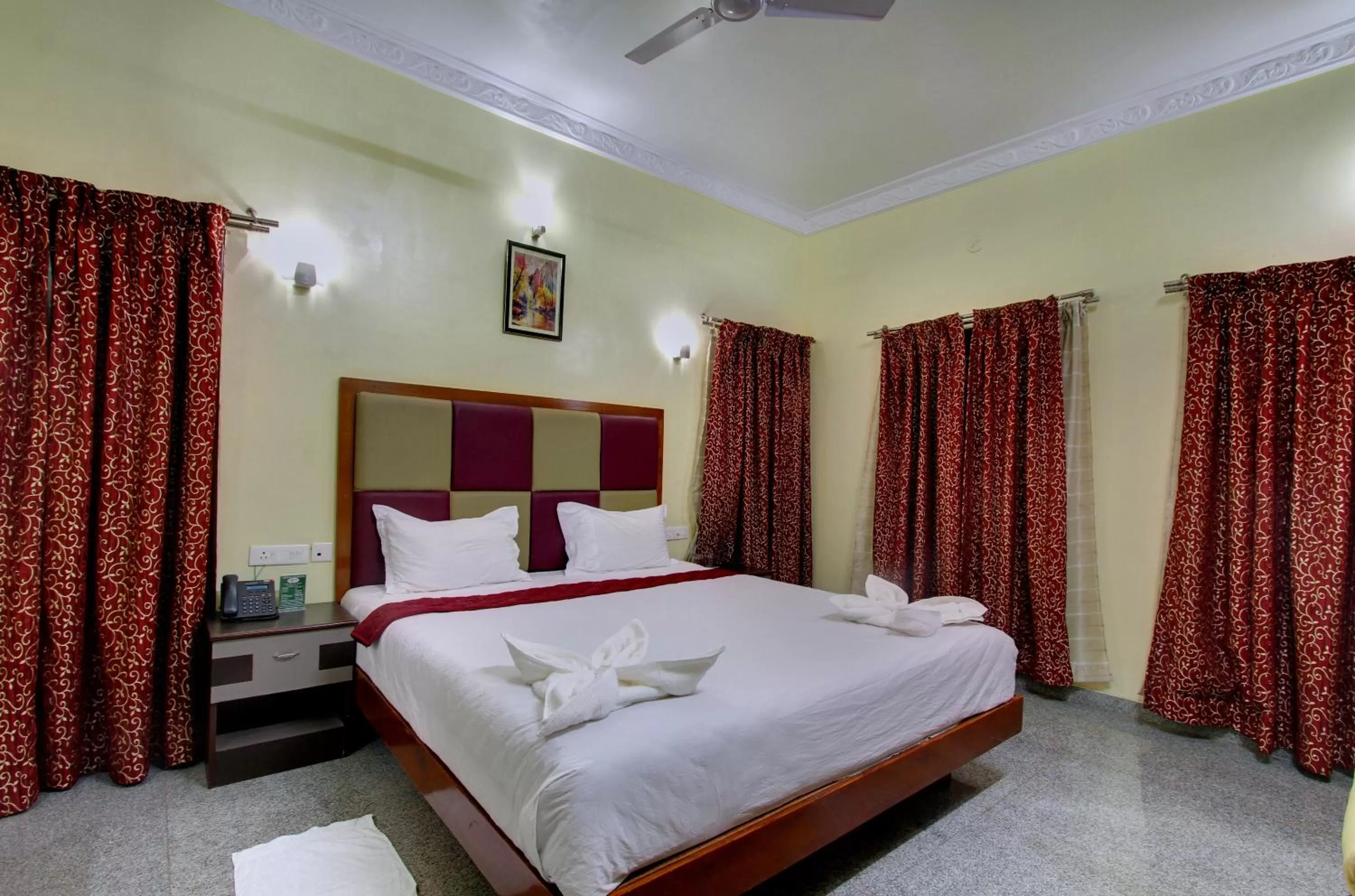 Bedroom in Kanthi Resorts Badami