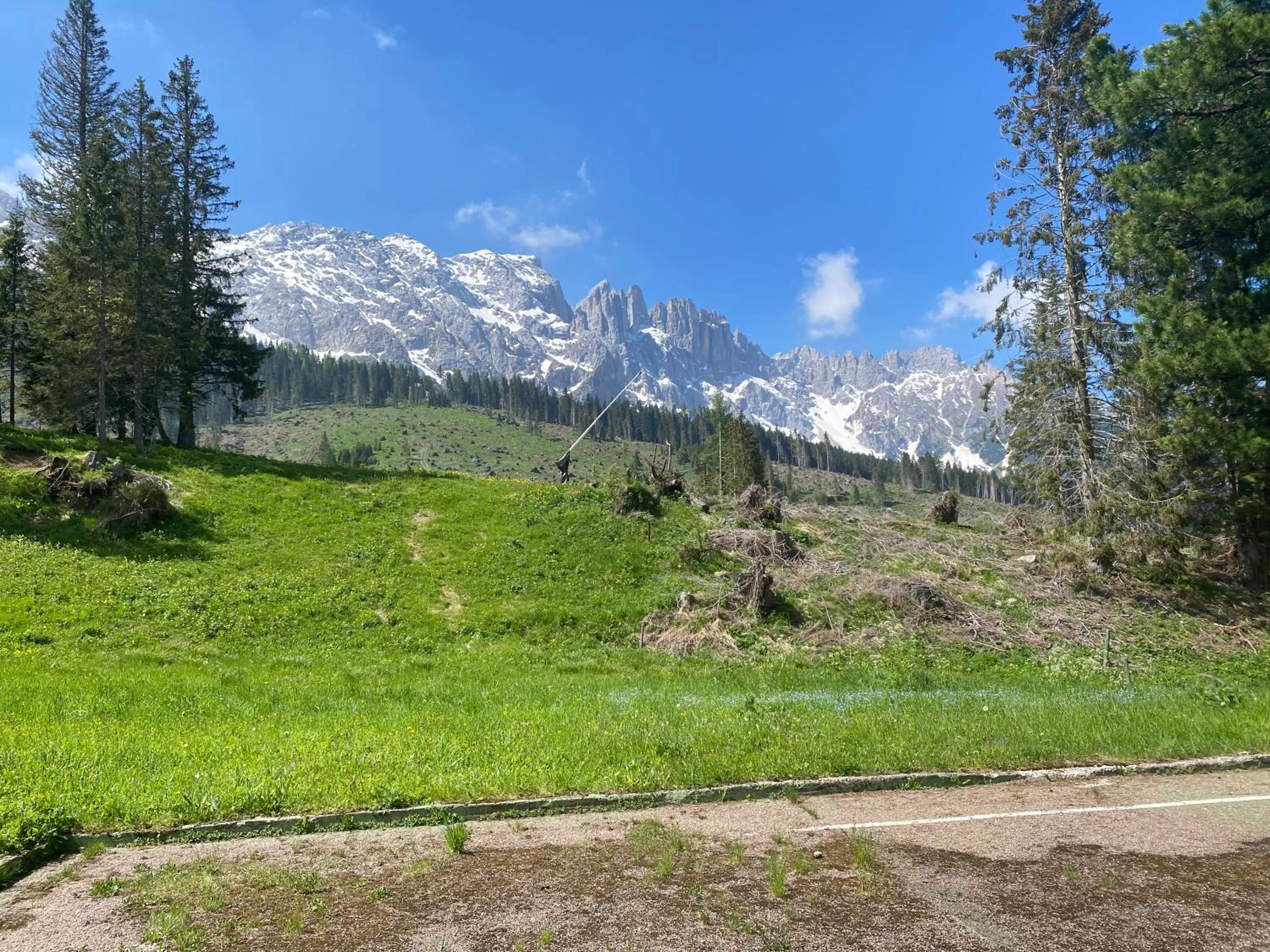 Natural landscape in Hotel Castel Latemar