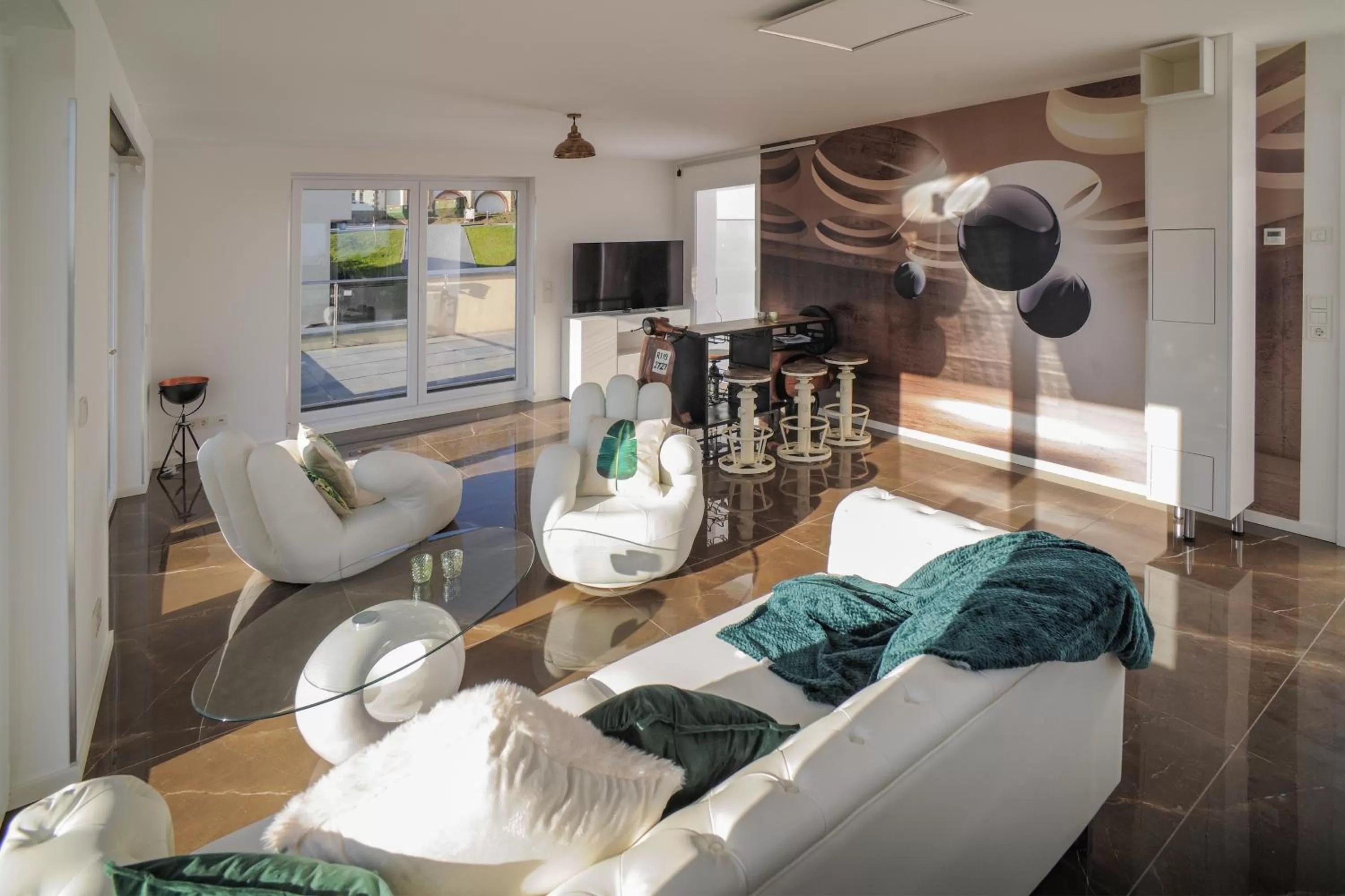 Living room in Designapartments Sweet Home - Sennhütte 11