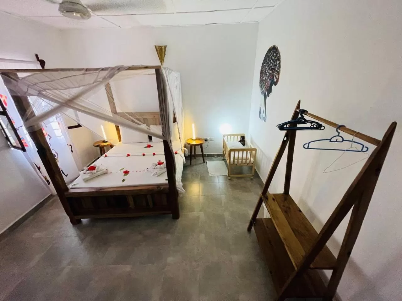 Bed in Babalao Bungalows