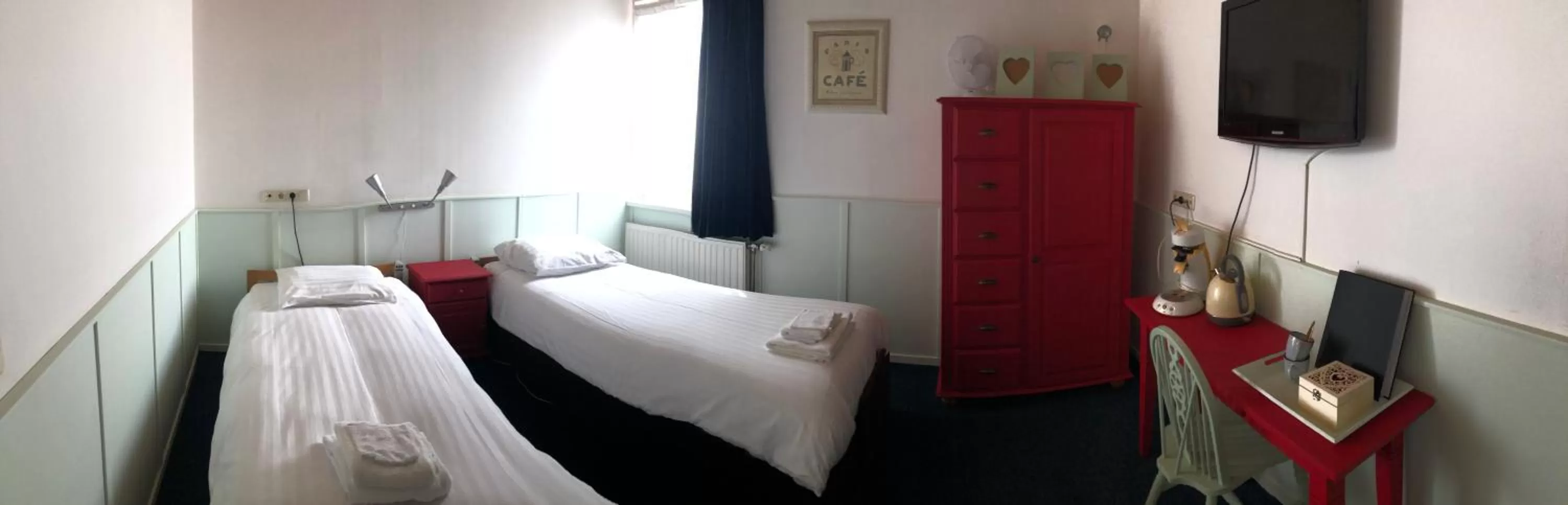 Bedroom, Bed in Hotel Verhoeven