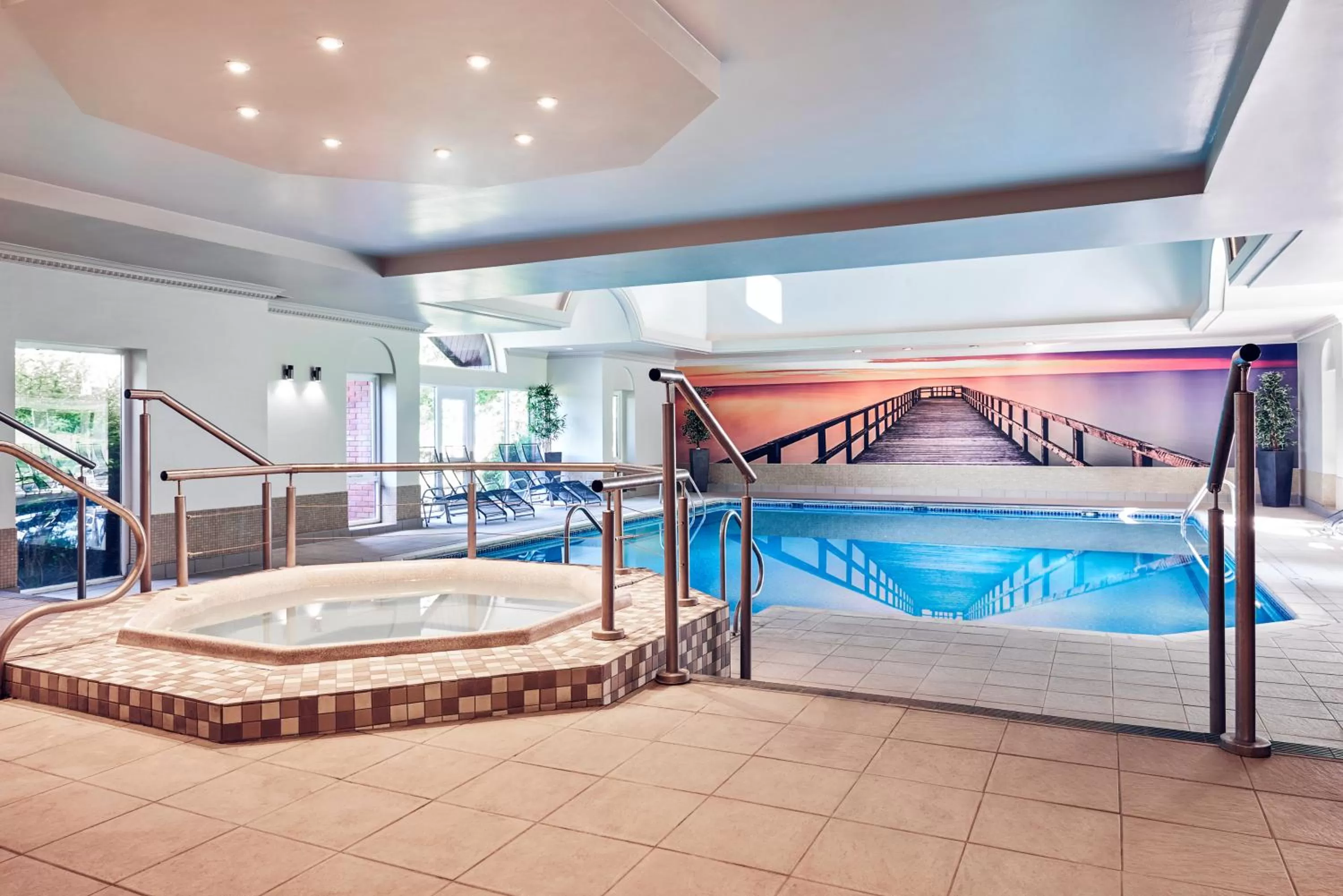 Swimming pool in Albrighton Hall Hotel and Spa, a member of Radisson Individuals