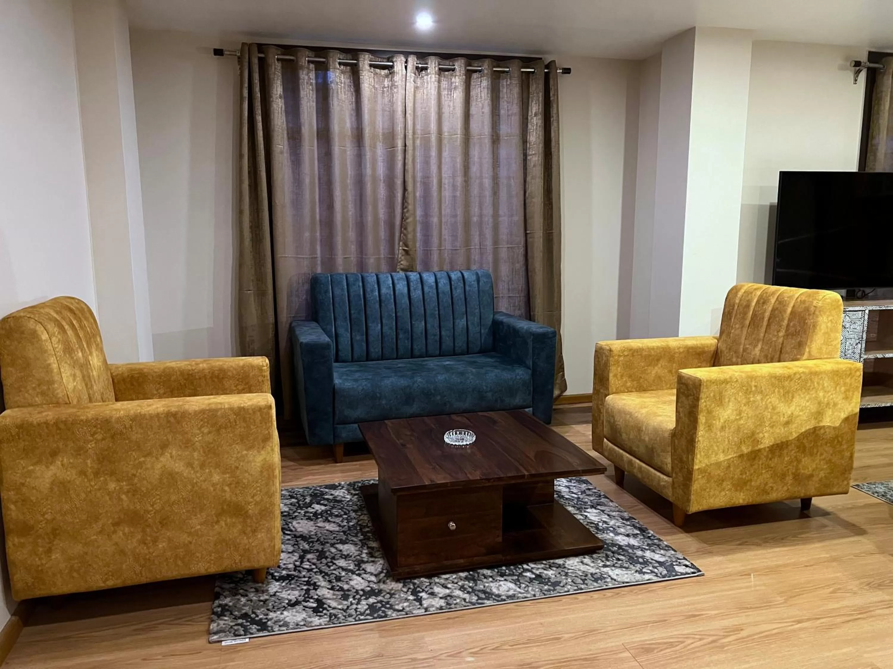 Seating area in The Phoenix Residency