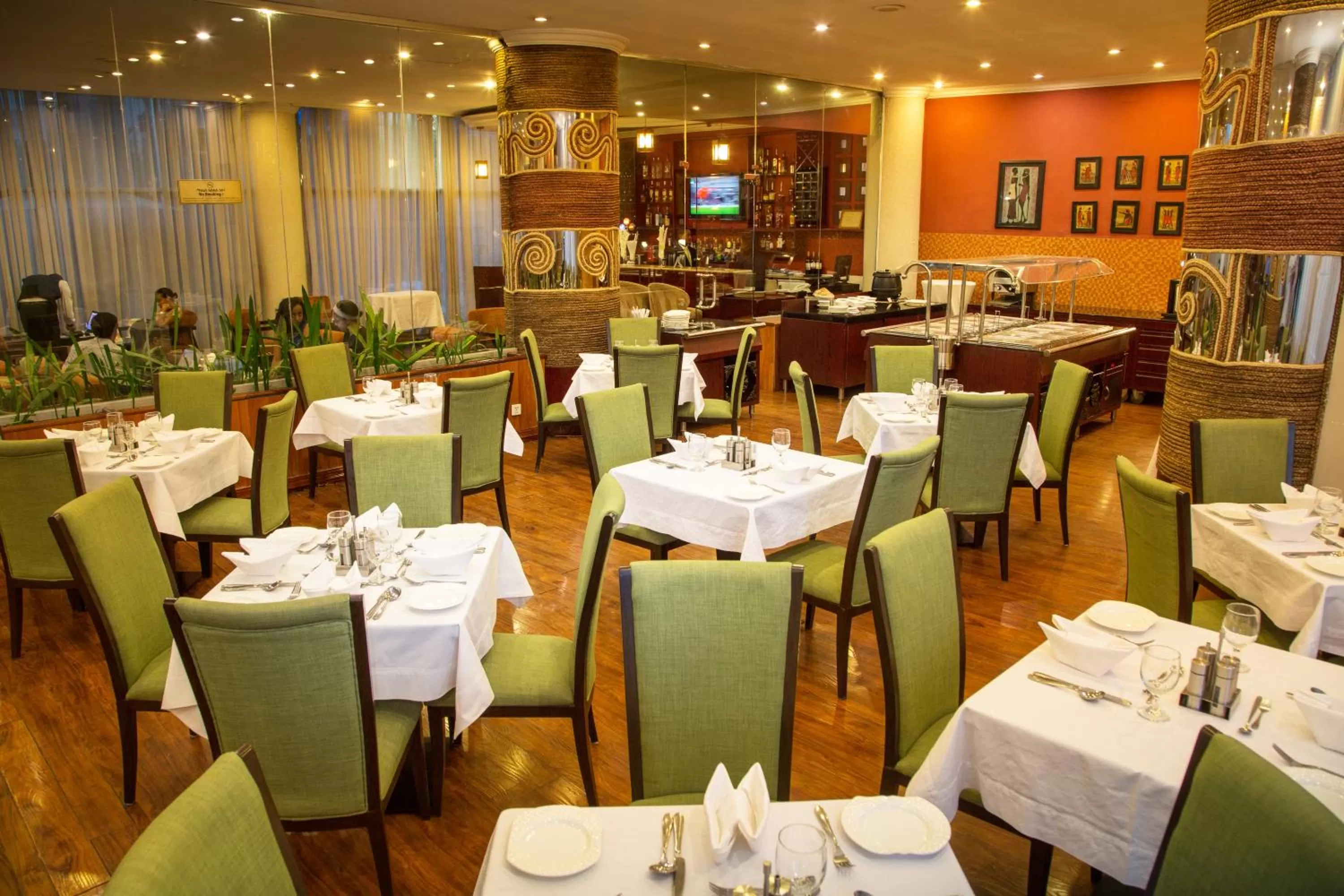 Restaurant/places to eat in Jupiter International Hotel - Bole