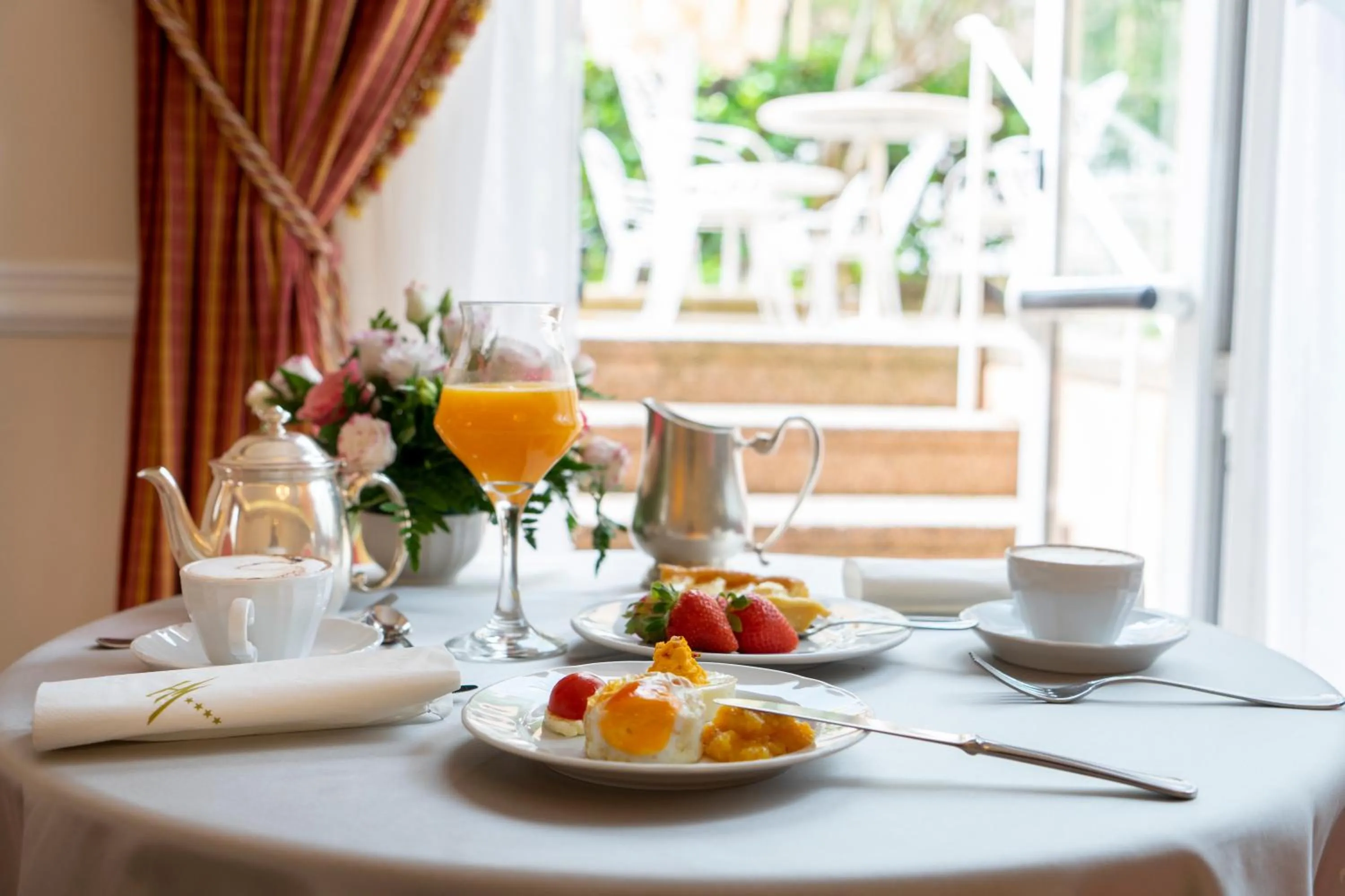 Garden view in Hotel Milton Rimini