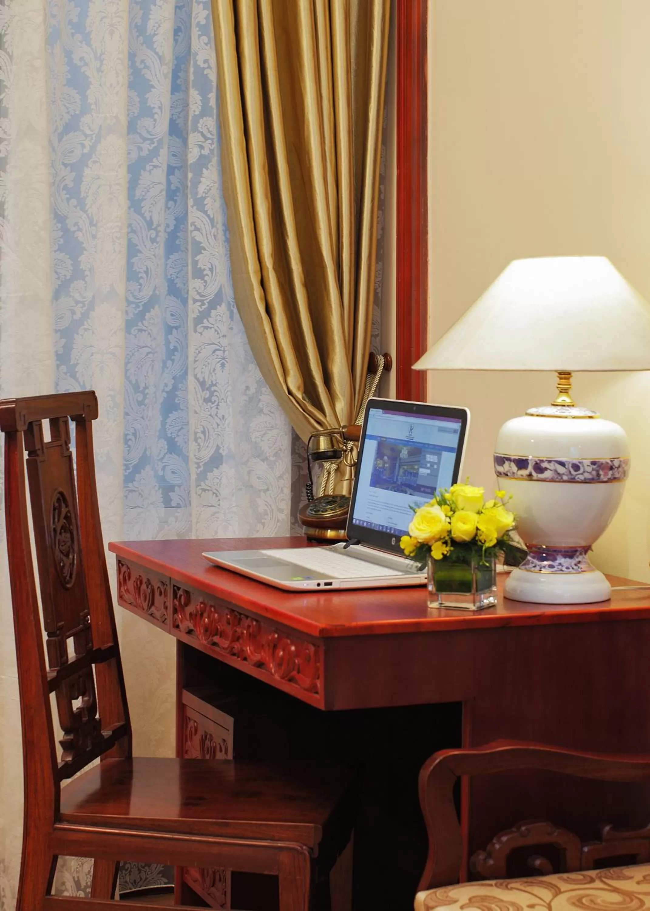 Decorative detail in Royal Hotel Saigon