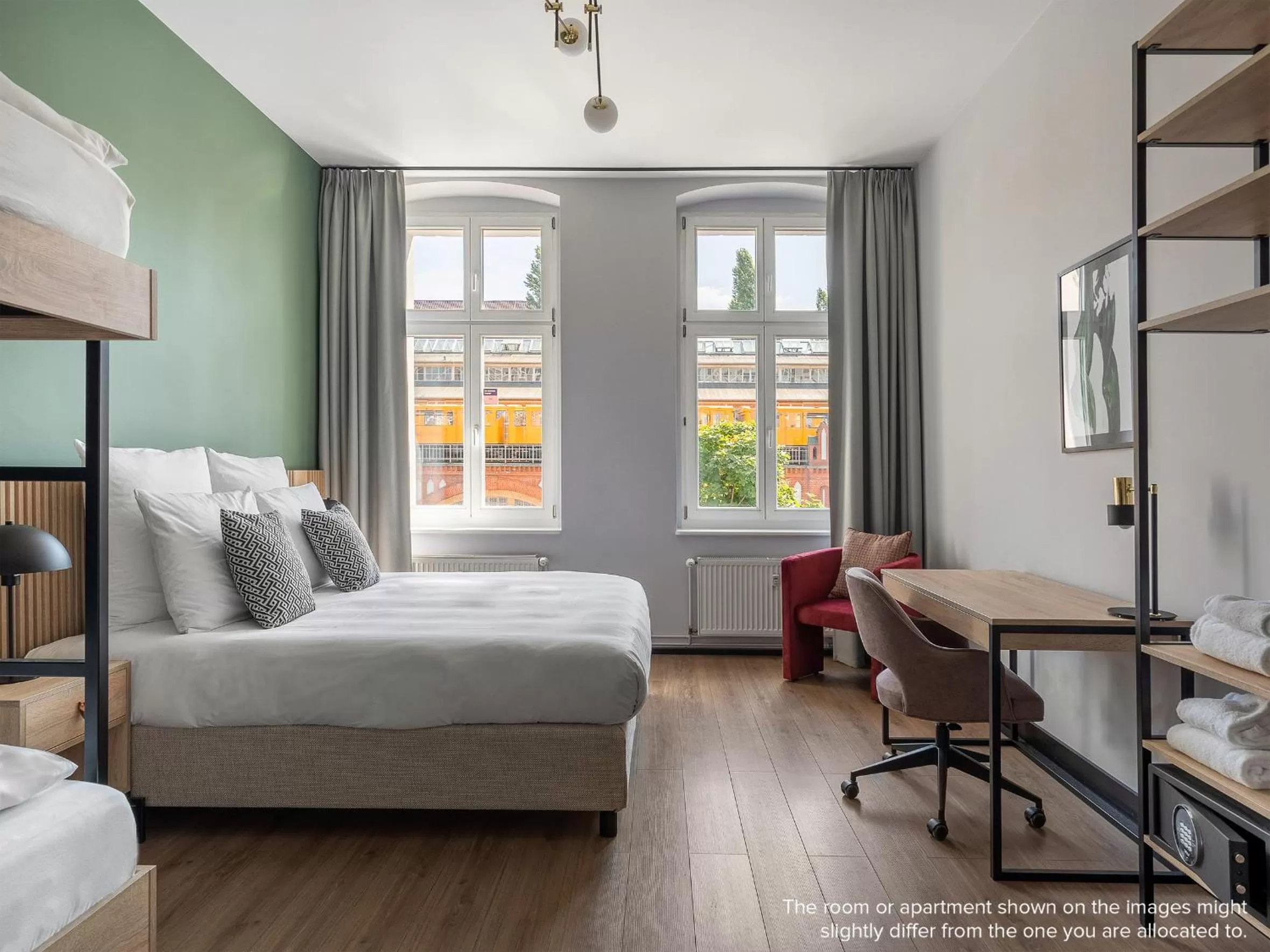 Bedroom, Bed in Numa Berlin Kater