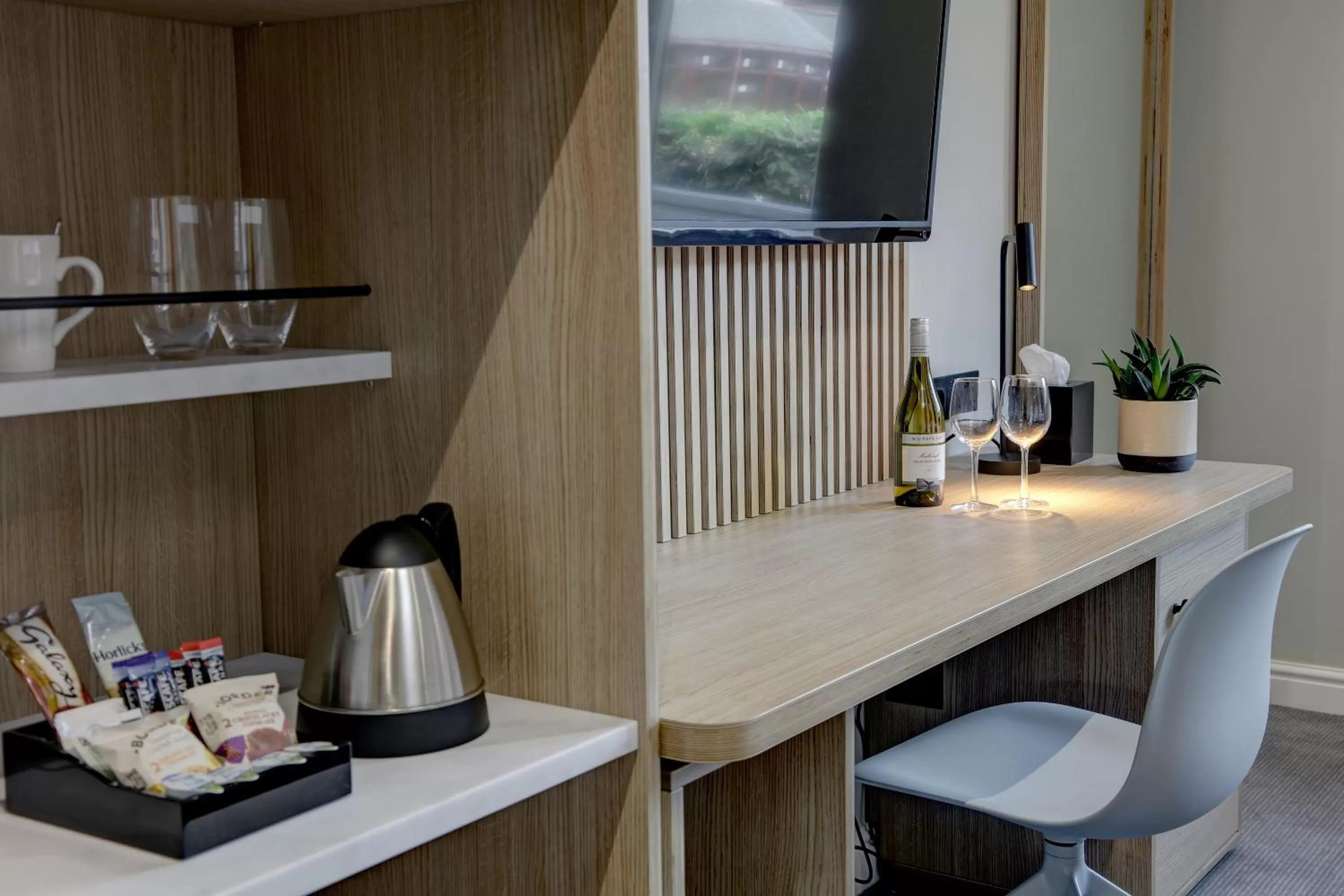 Coffee/tea facilities in Mytton Fold Hotel, Ribble Valley