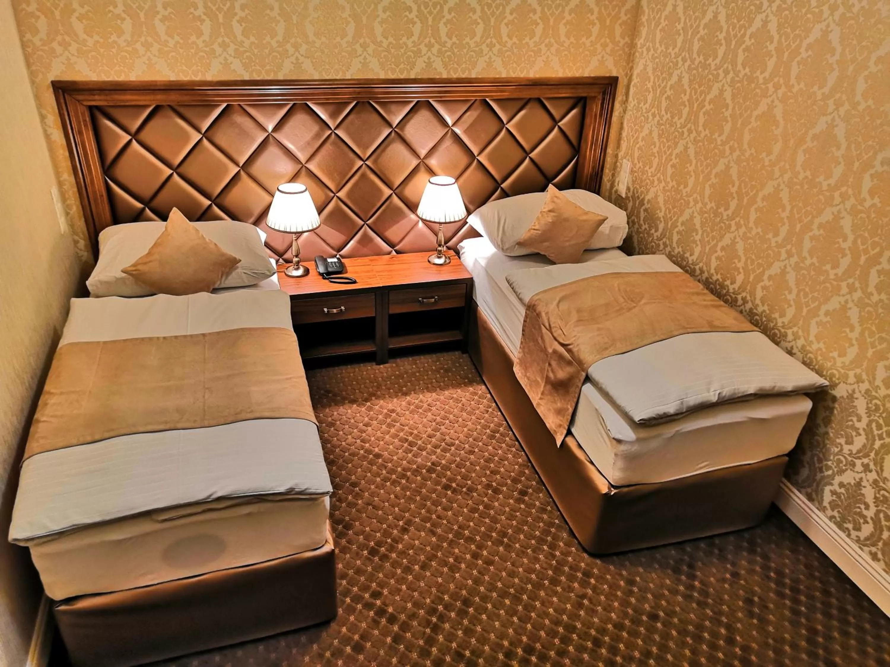 Bed in Hotel Dvorana