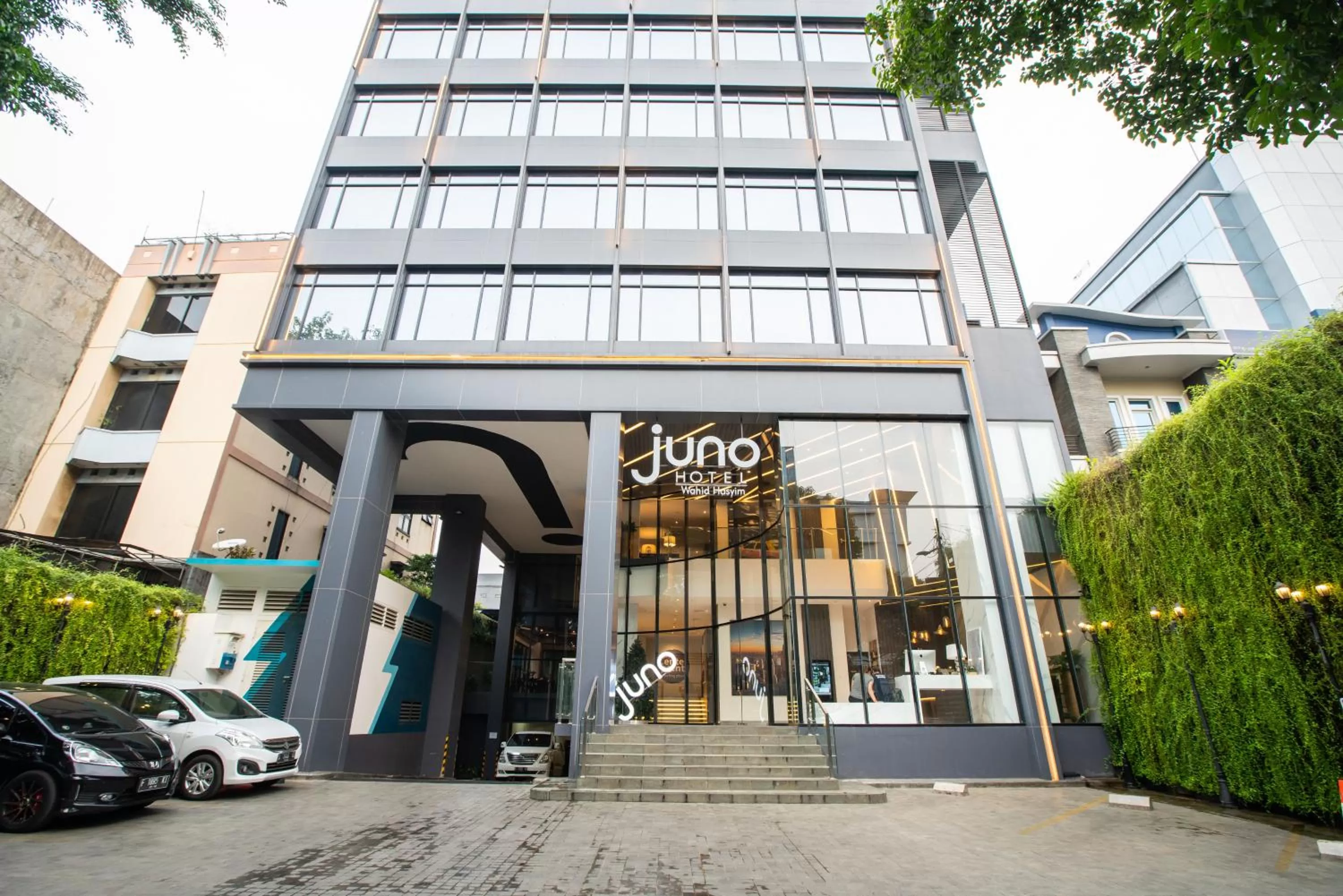 Facade/entrance in Juno Tanah Abang Jakarta