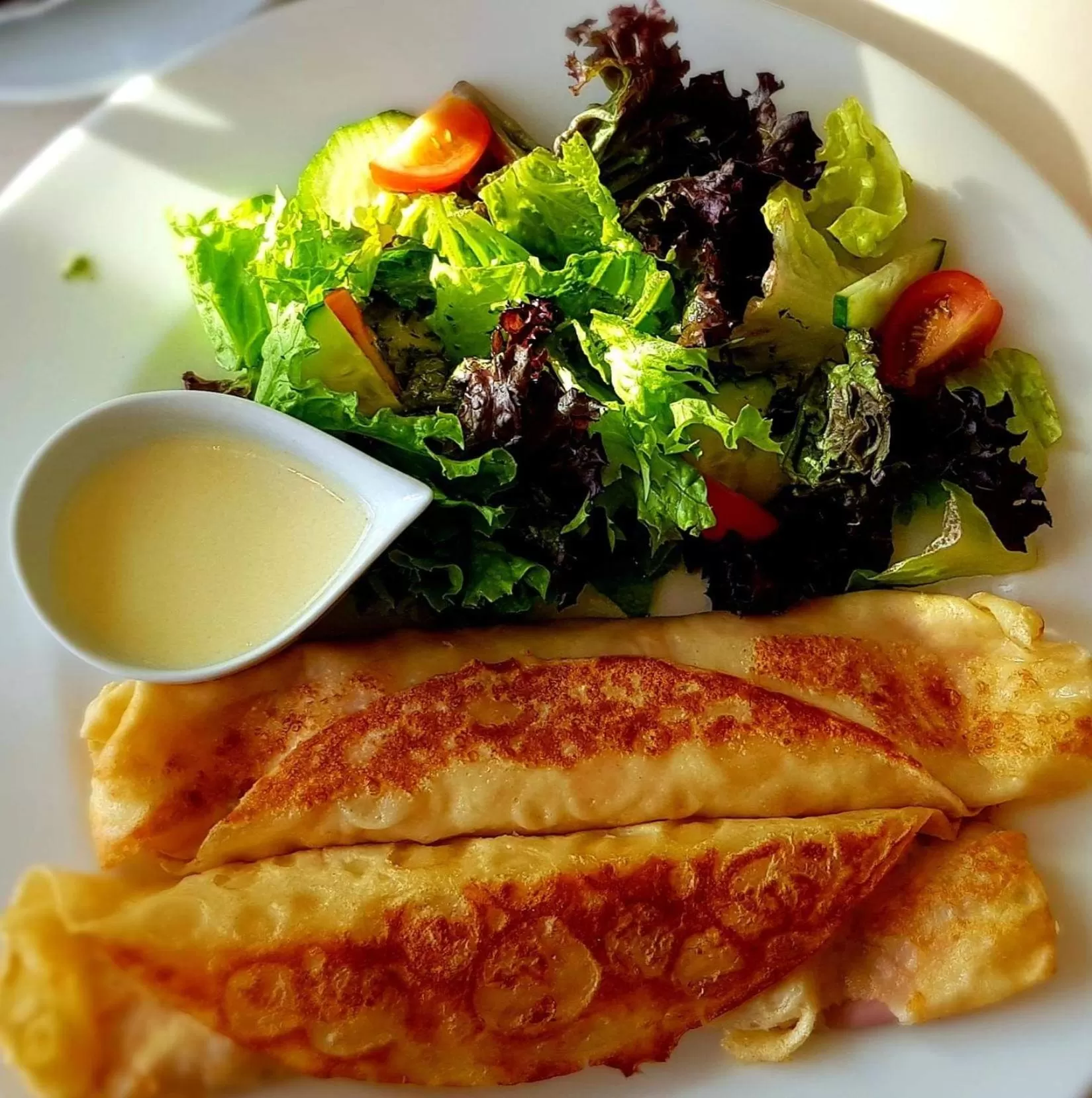 Food close-up in Hotel Tigra