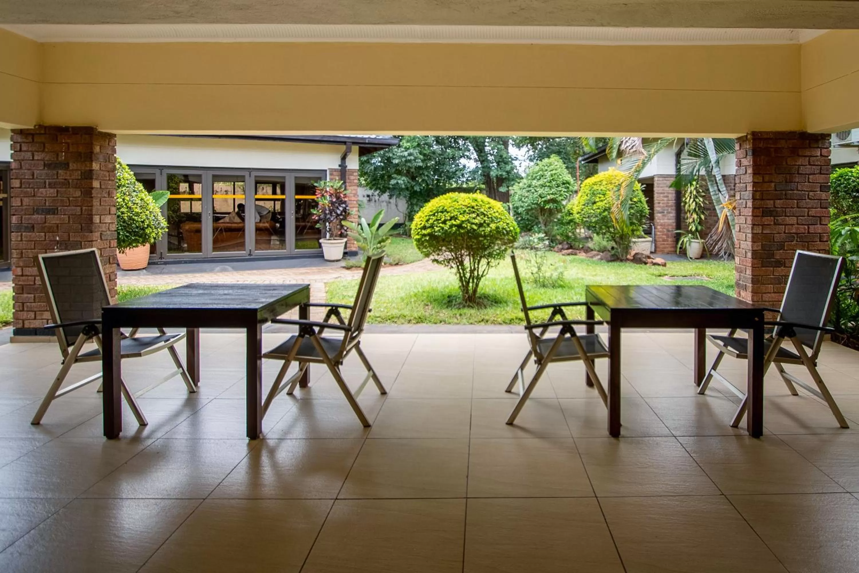 Patio, Table Tennis in The Victoria Falls Deluxe Suites