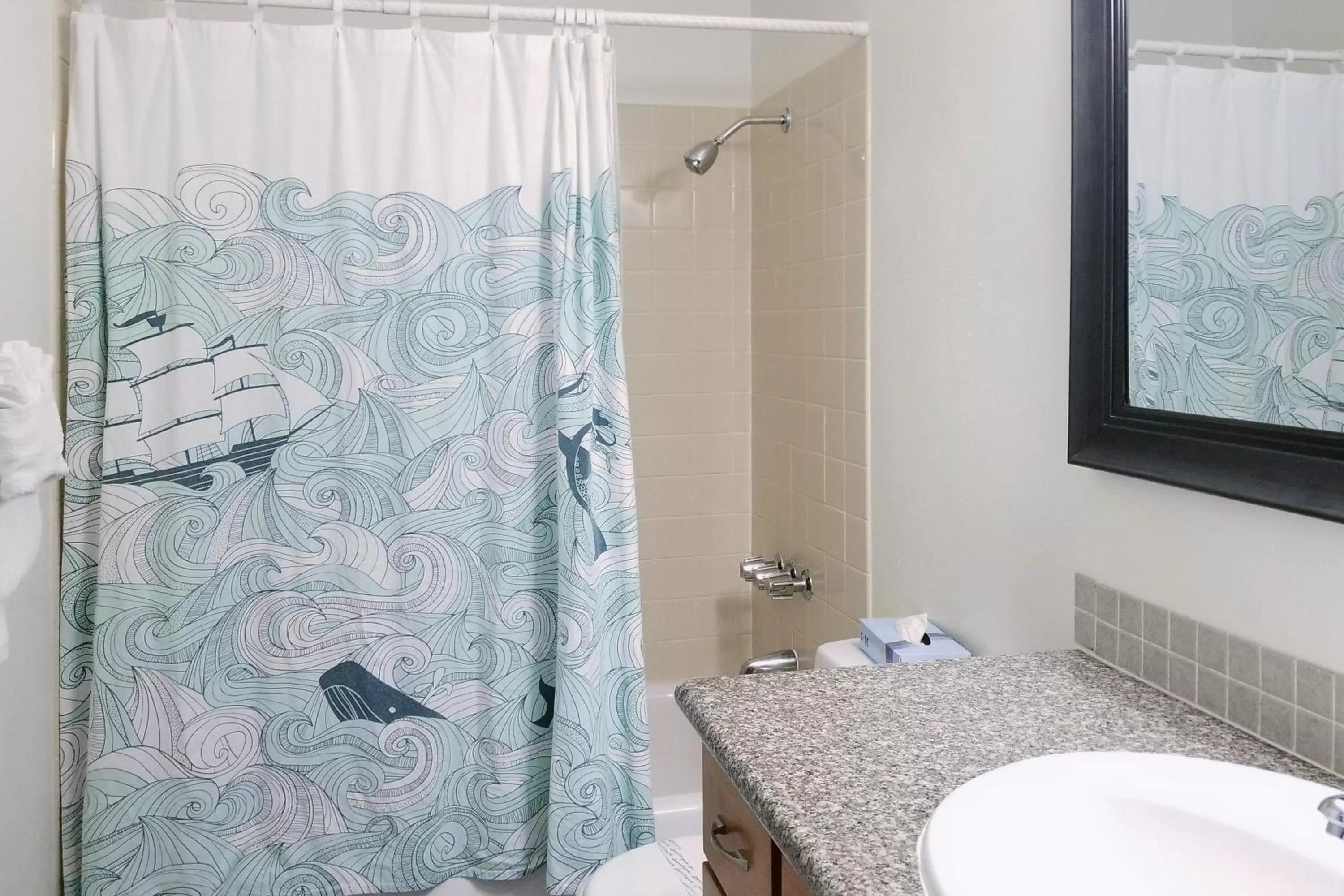 Bathroom in Ocean Terrace Condominiums