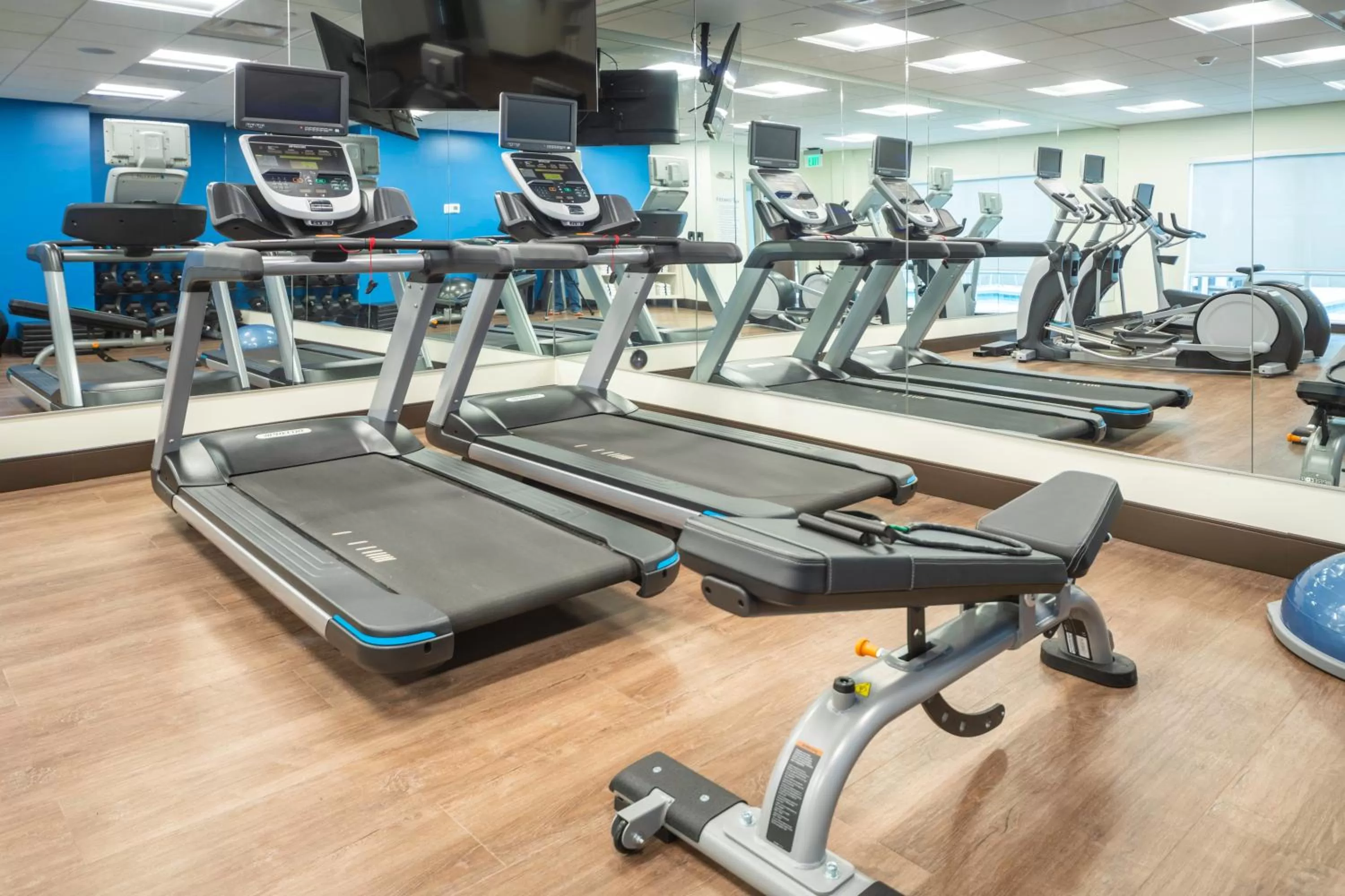 Fitness centre/facilities in Holiday Inn Express - Brevard by IHG