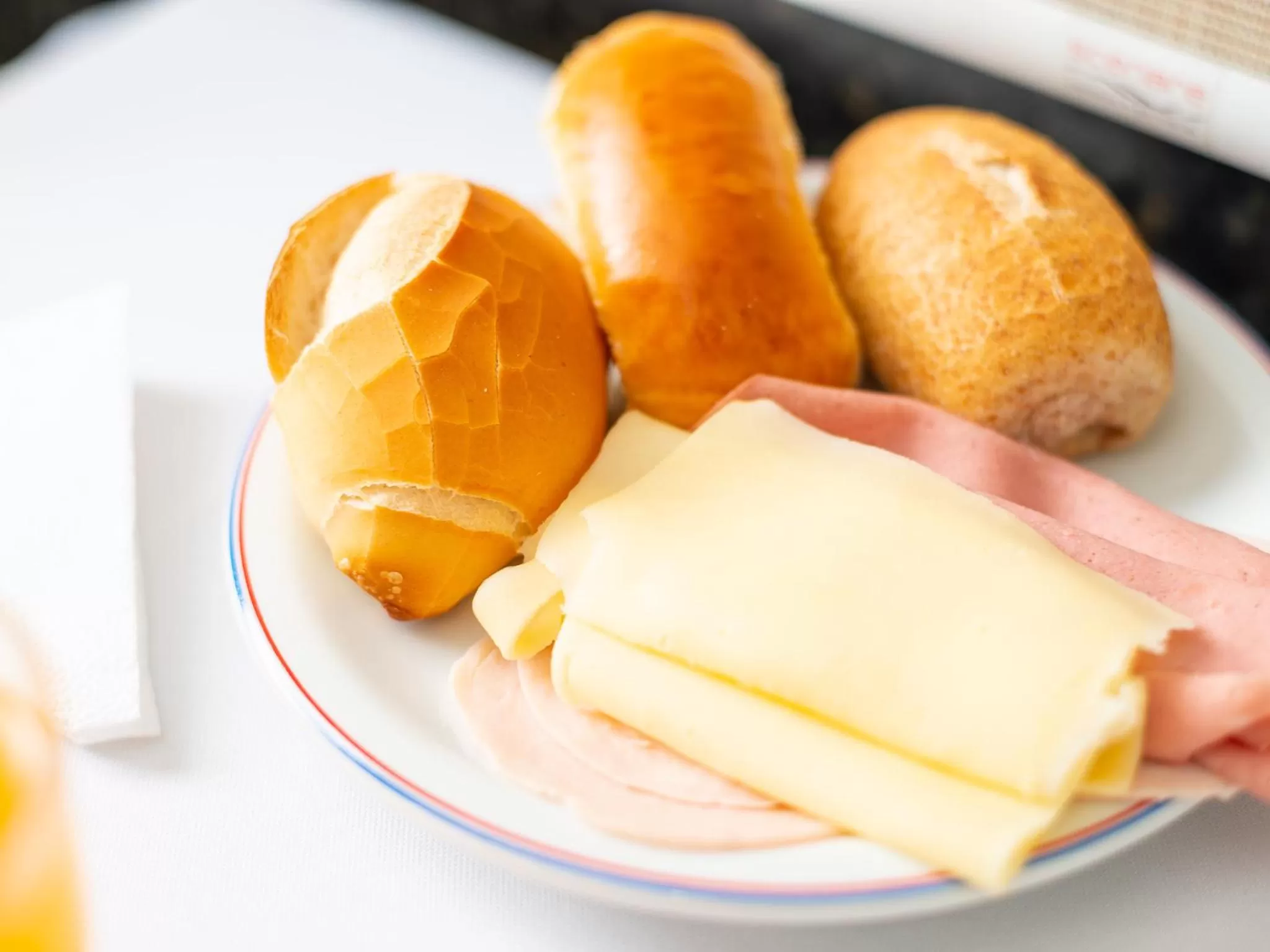 Food close-up in Real Castilha Hotel