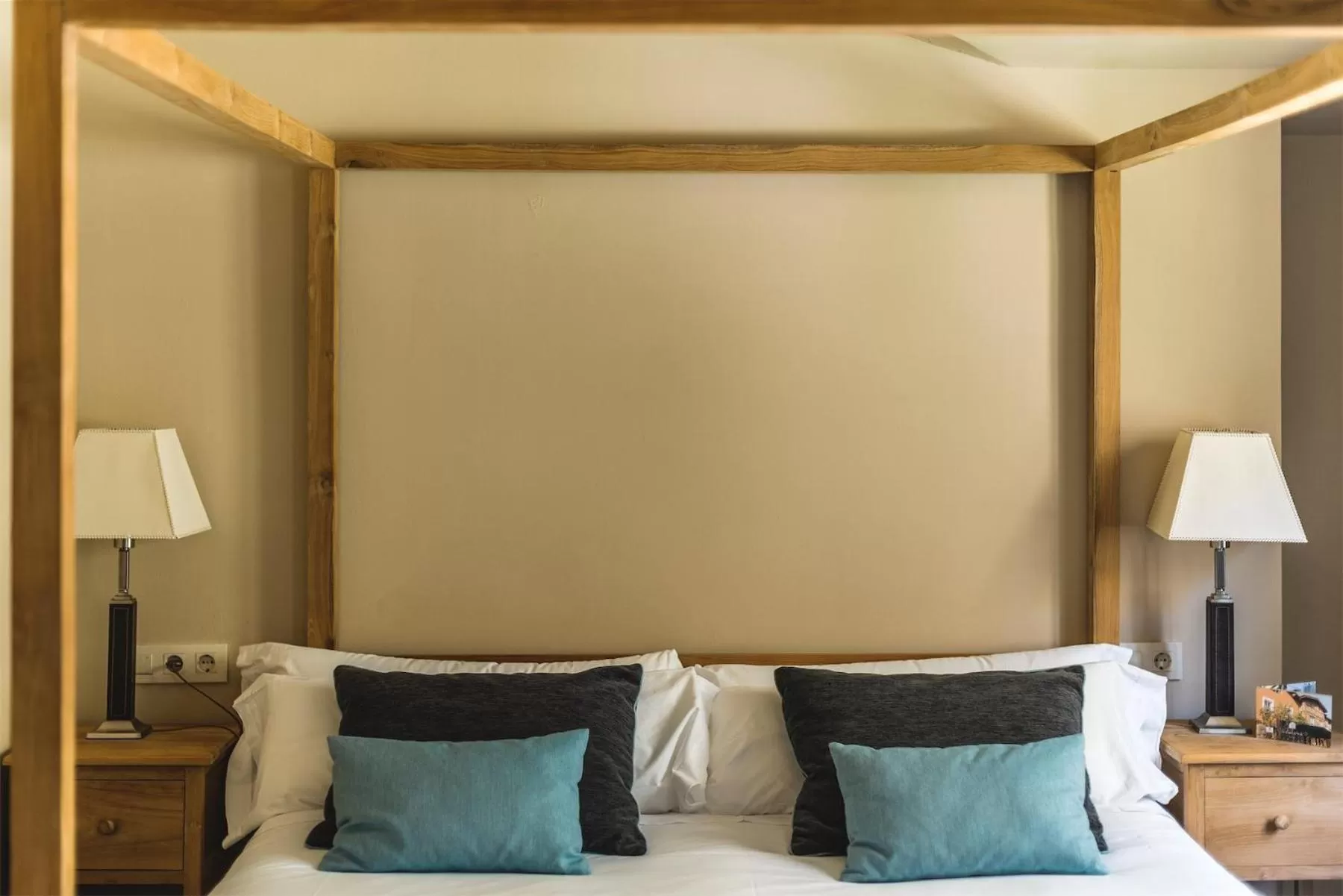 Bed in Hotel Zubieta