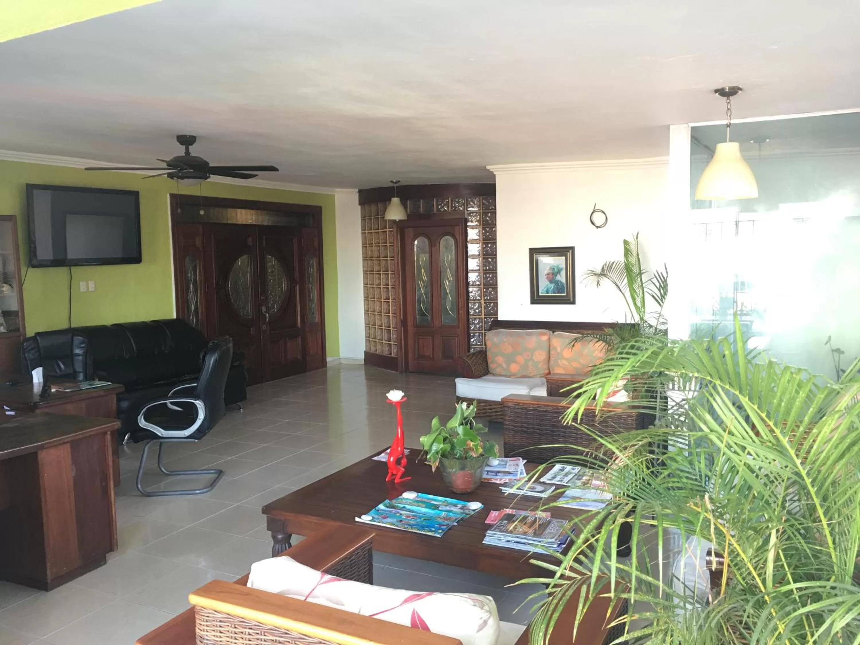 Communal lounge/ TV room in Hotel Boutique Simona