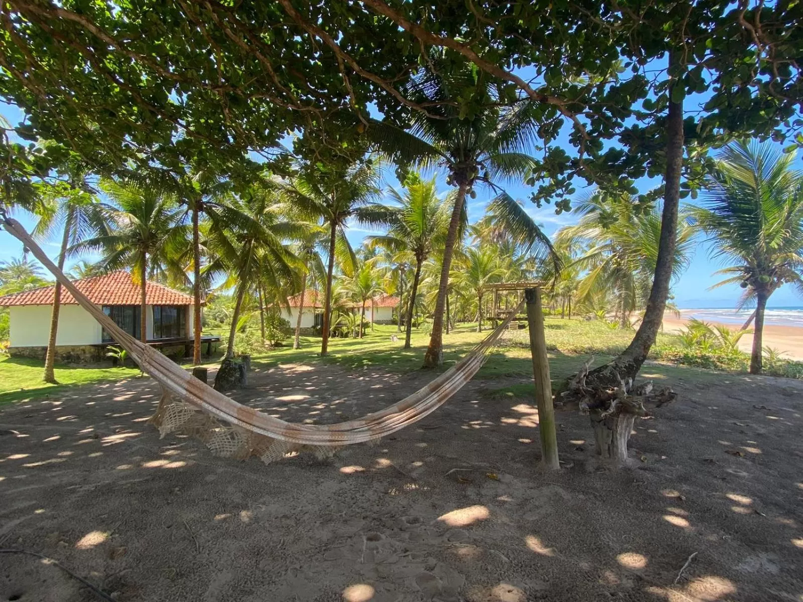 Garden view in Pousada Bahia Boa
