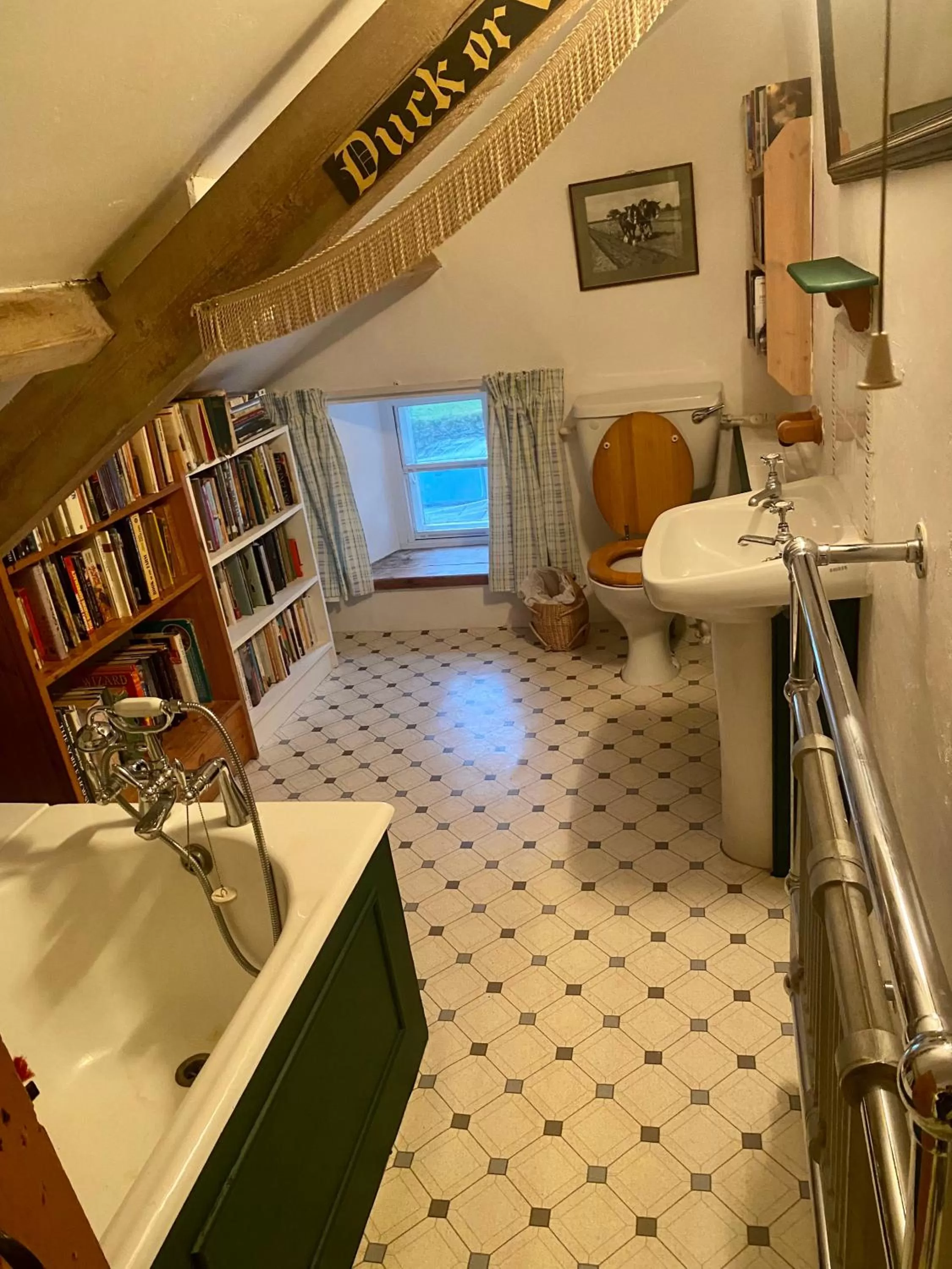 Bathroom in Corndonford farm