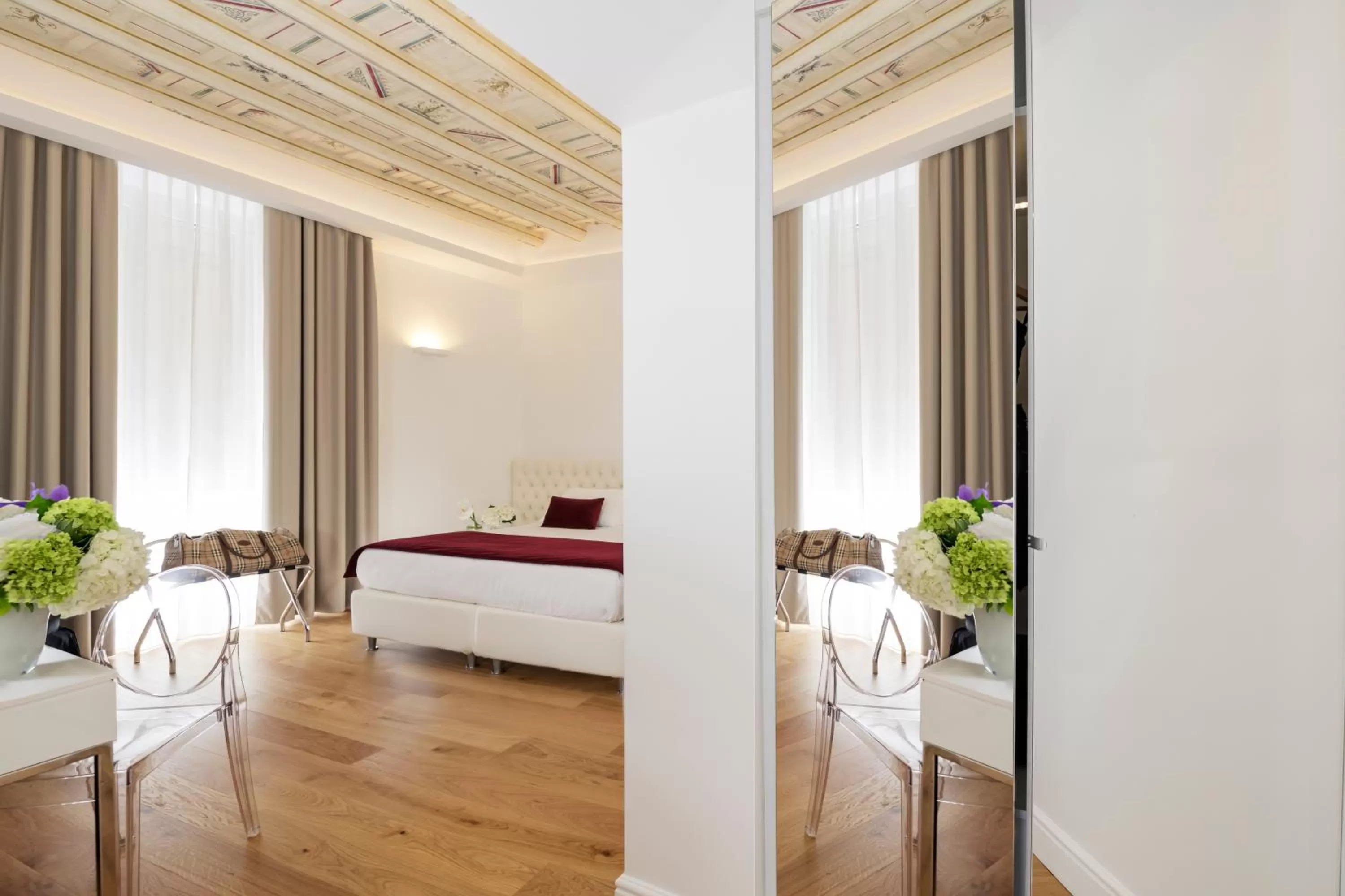 Bedroom, Bed in Hotel Navona