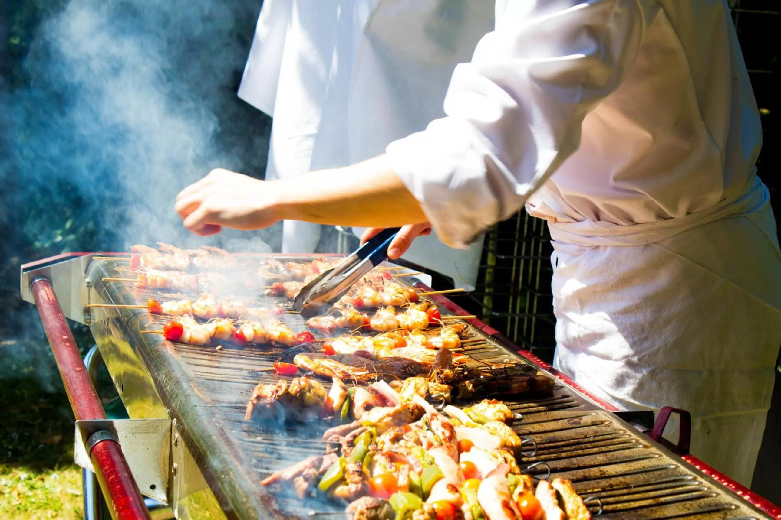 BBQ facilities in Millennium Hotel Paris Charles De Gaulle