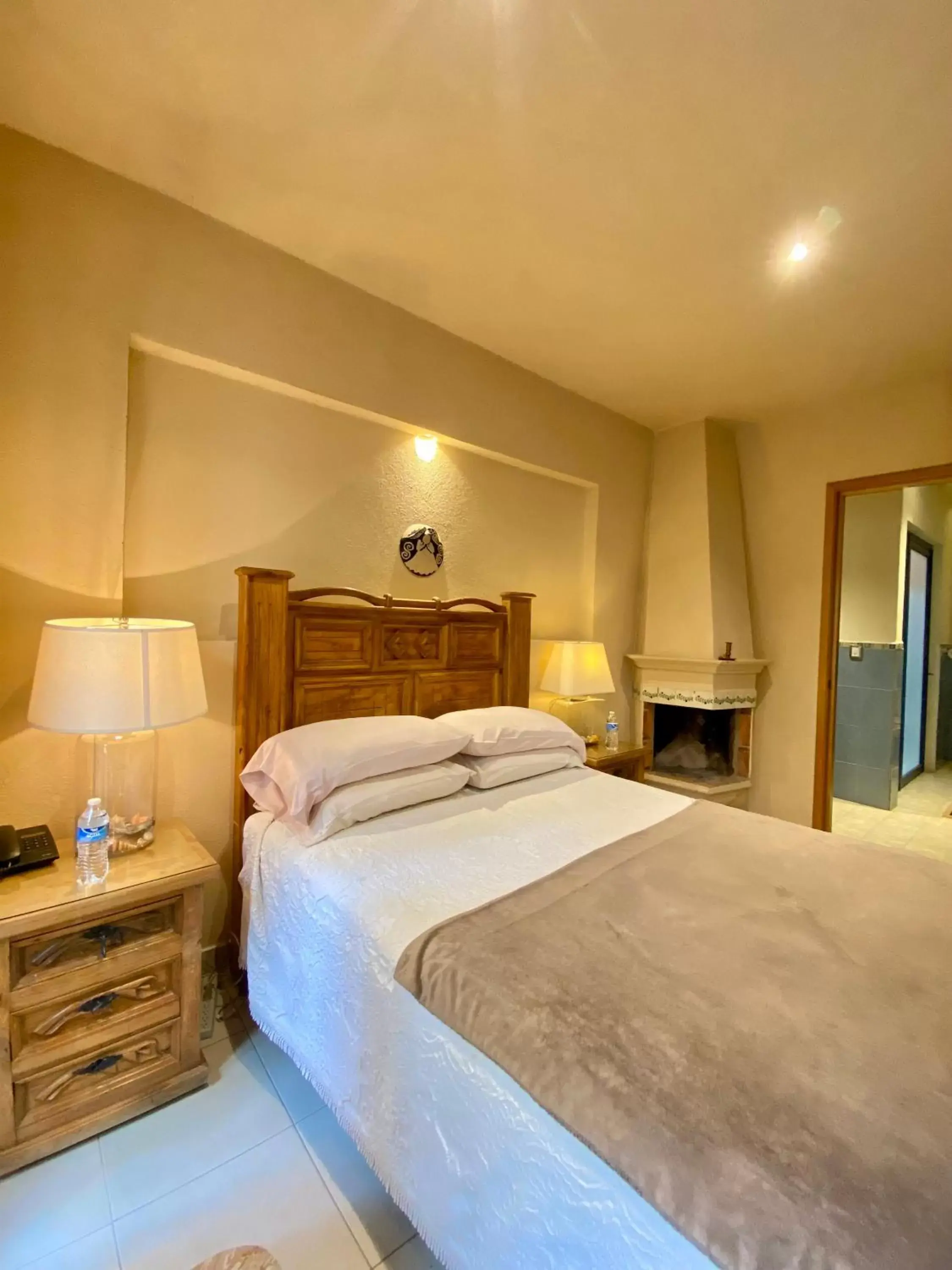 Bed in Hotel Tierra de Sol y Luna Bed in Hotel Tierra de Sol y Luna