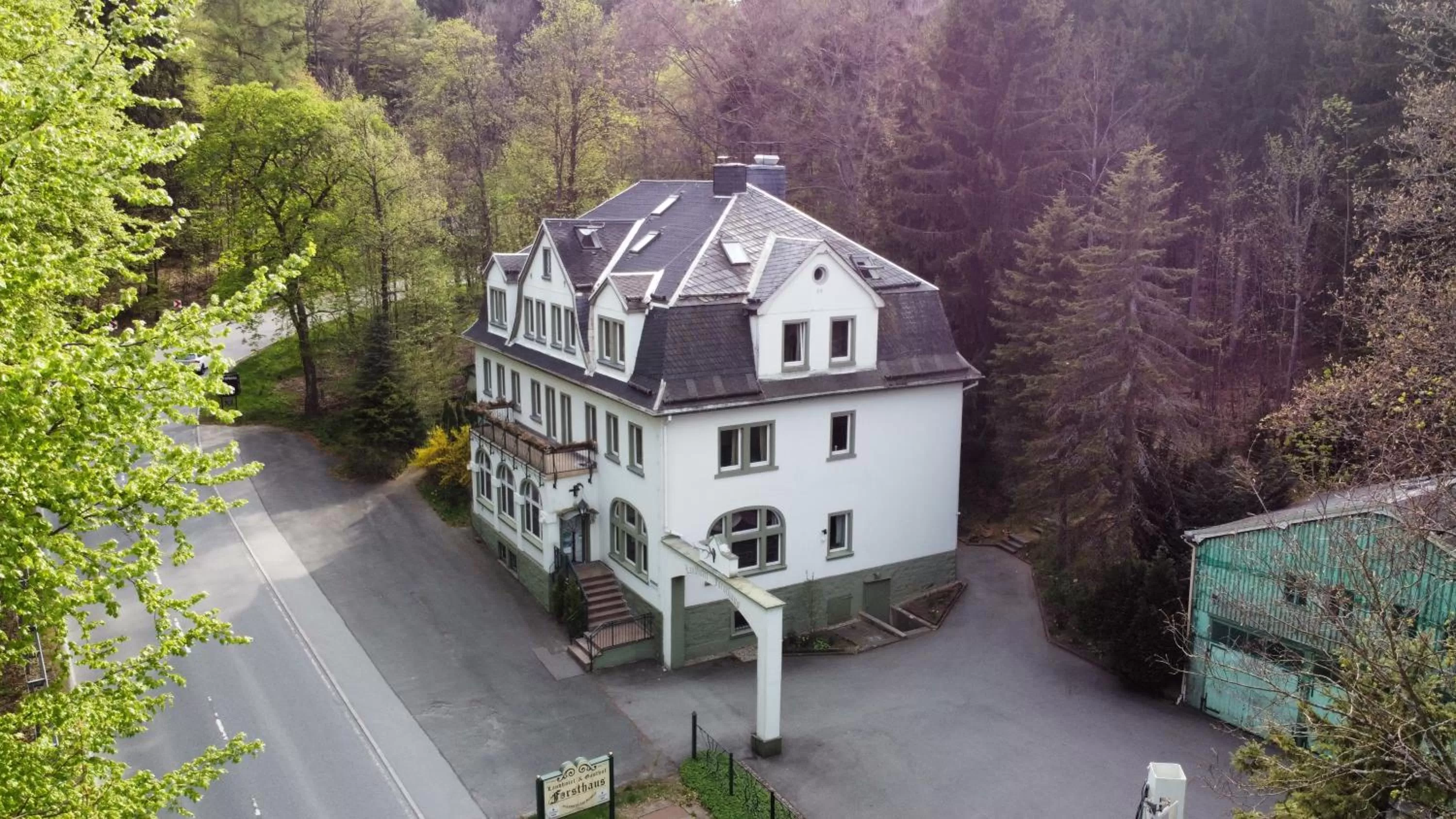 Property building in Naturhotel Forsthaus