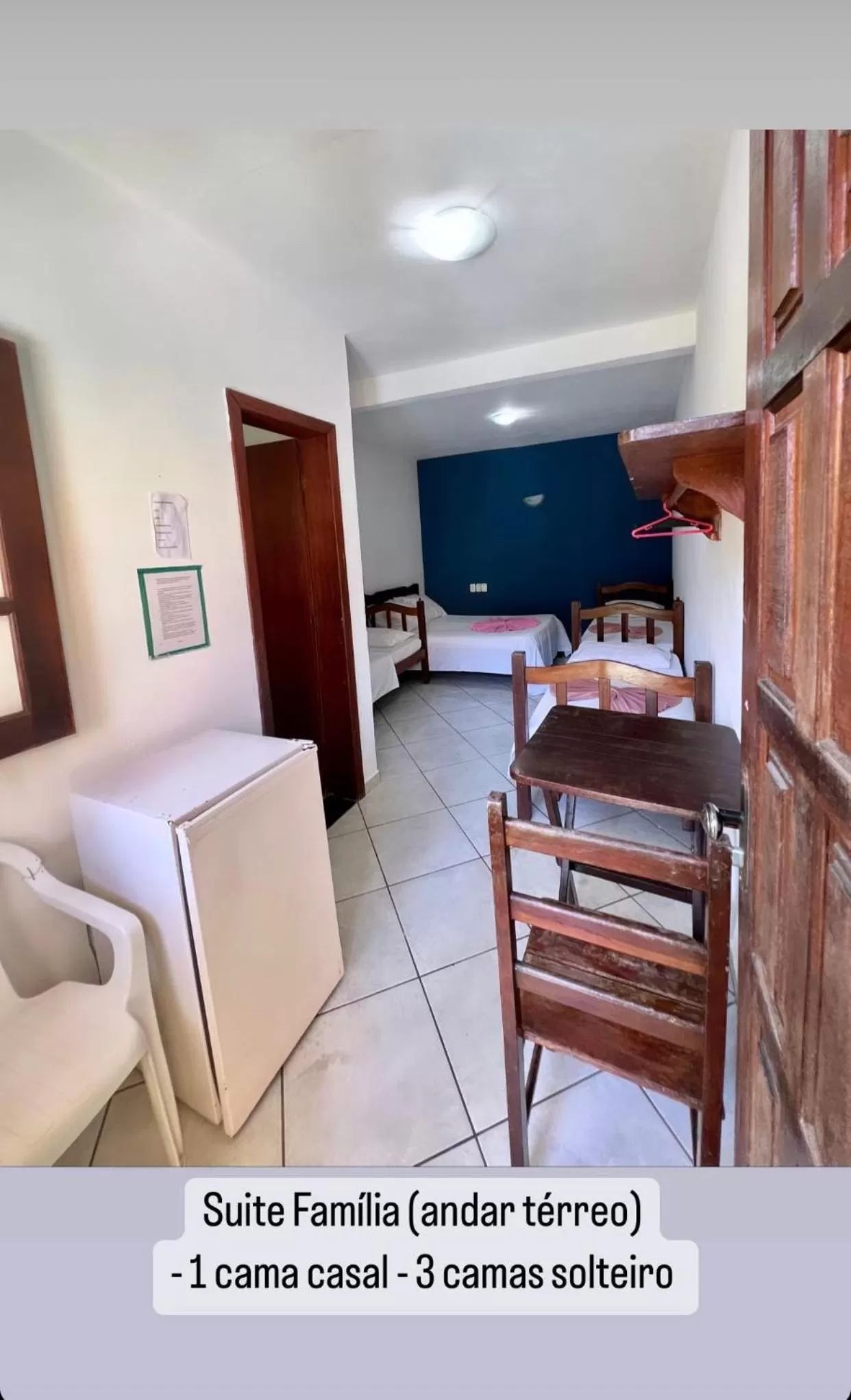 Bedroom in Hospedagem La Bilbaina