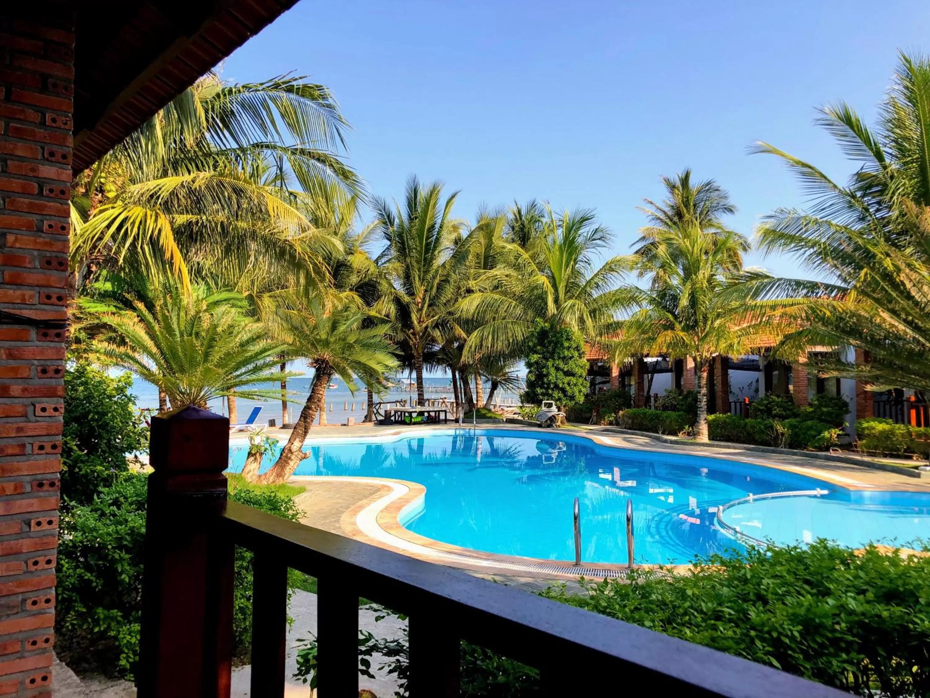 Pool view in Wildland Resort